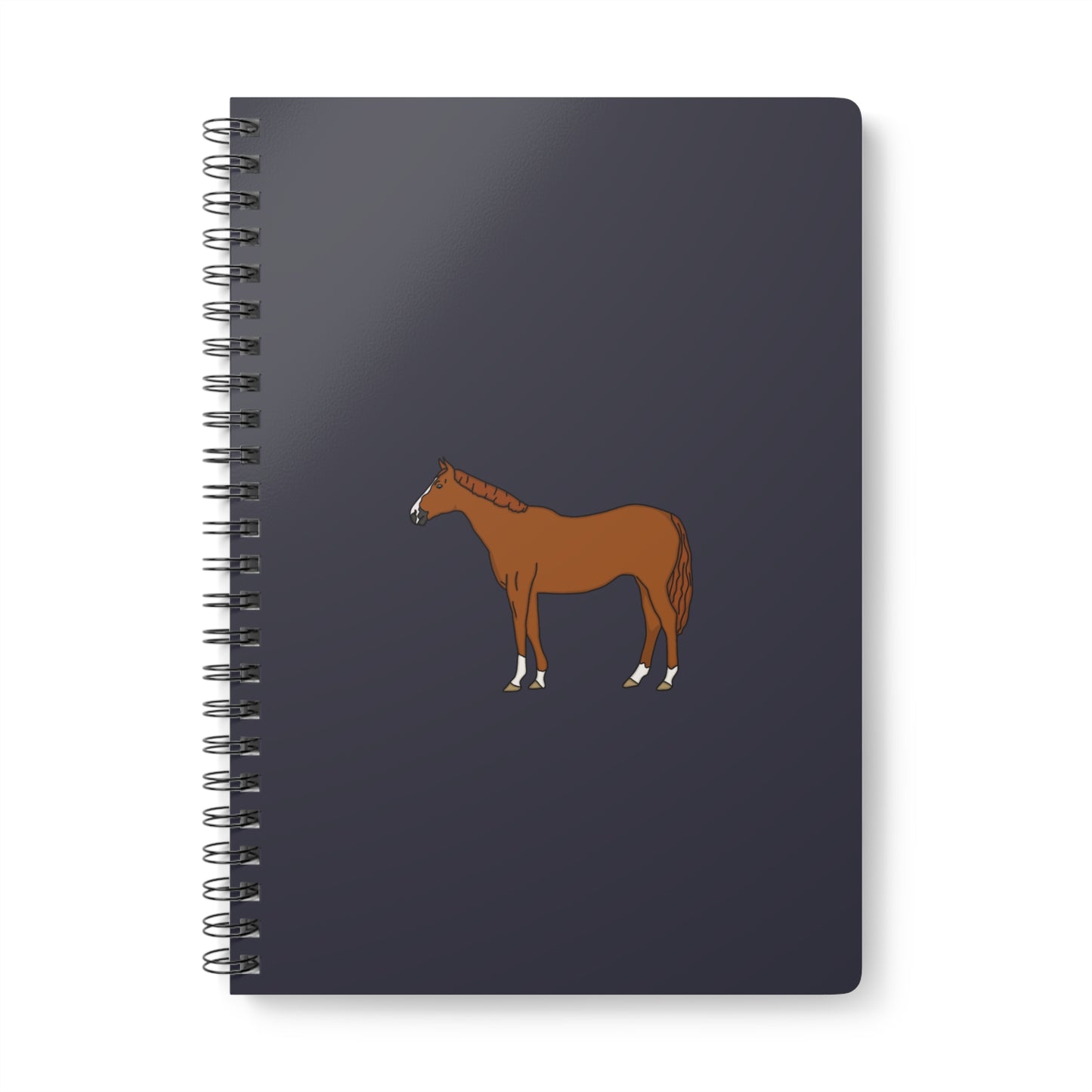 Chestnut horse notebook