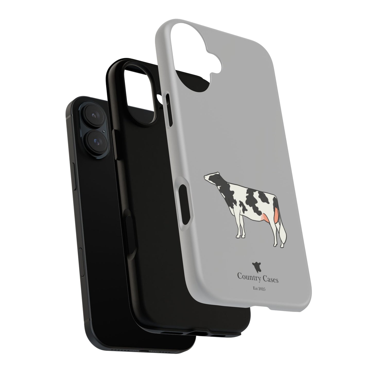 Black and white Holstein case