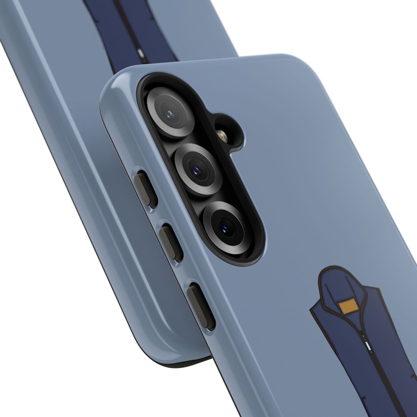 Android blue waistcoat case