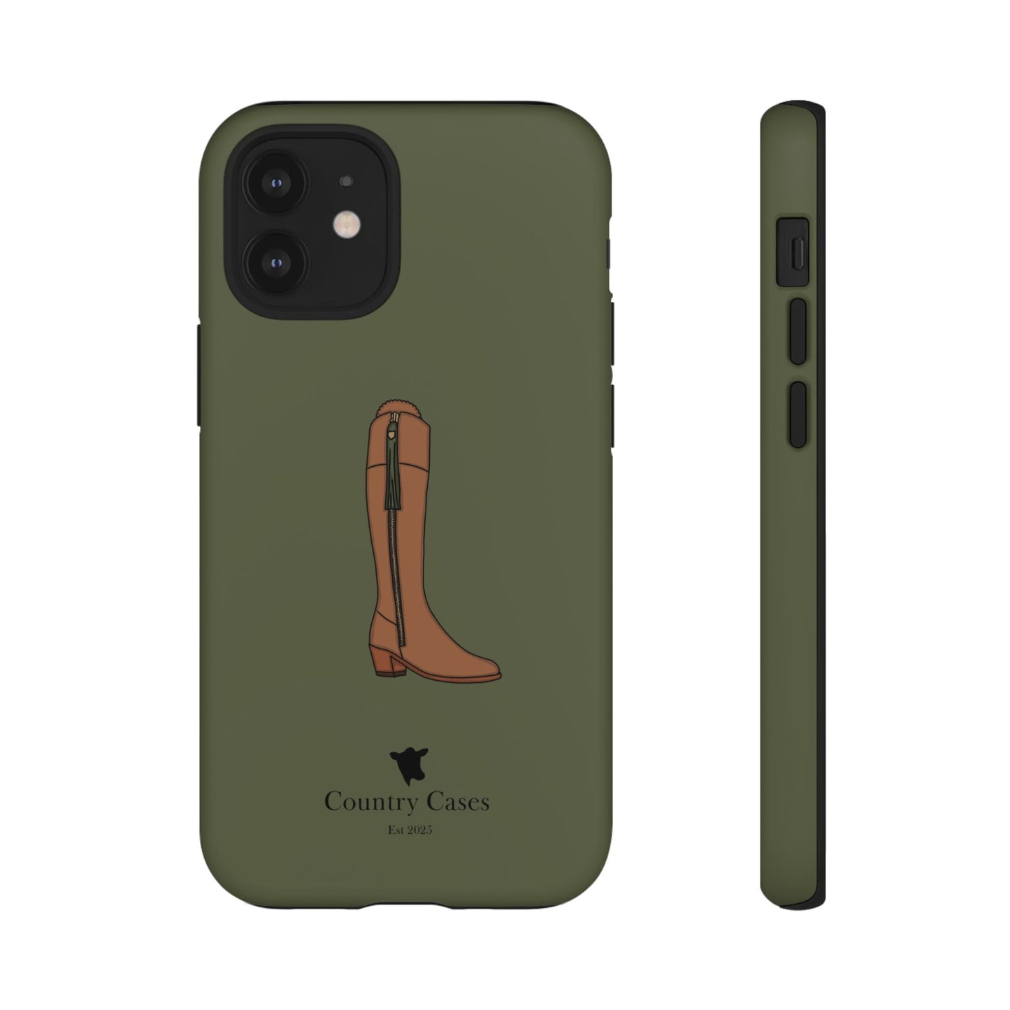 Green country boot case