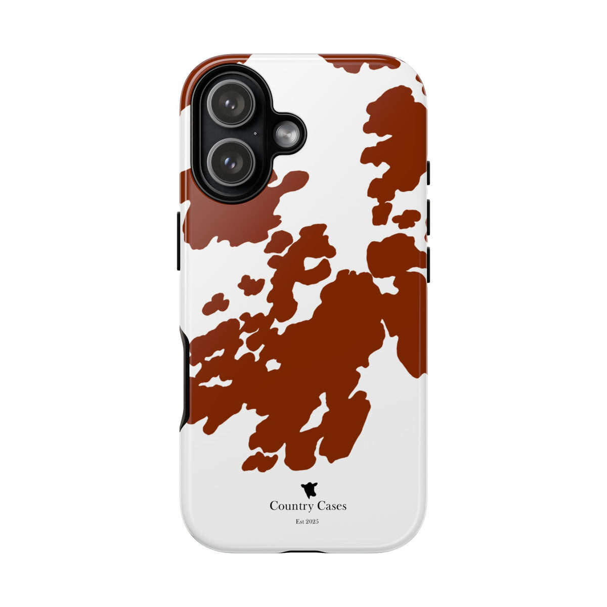 Red Cow Print Case