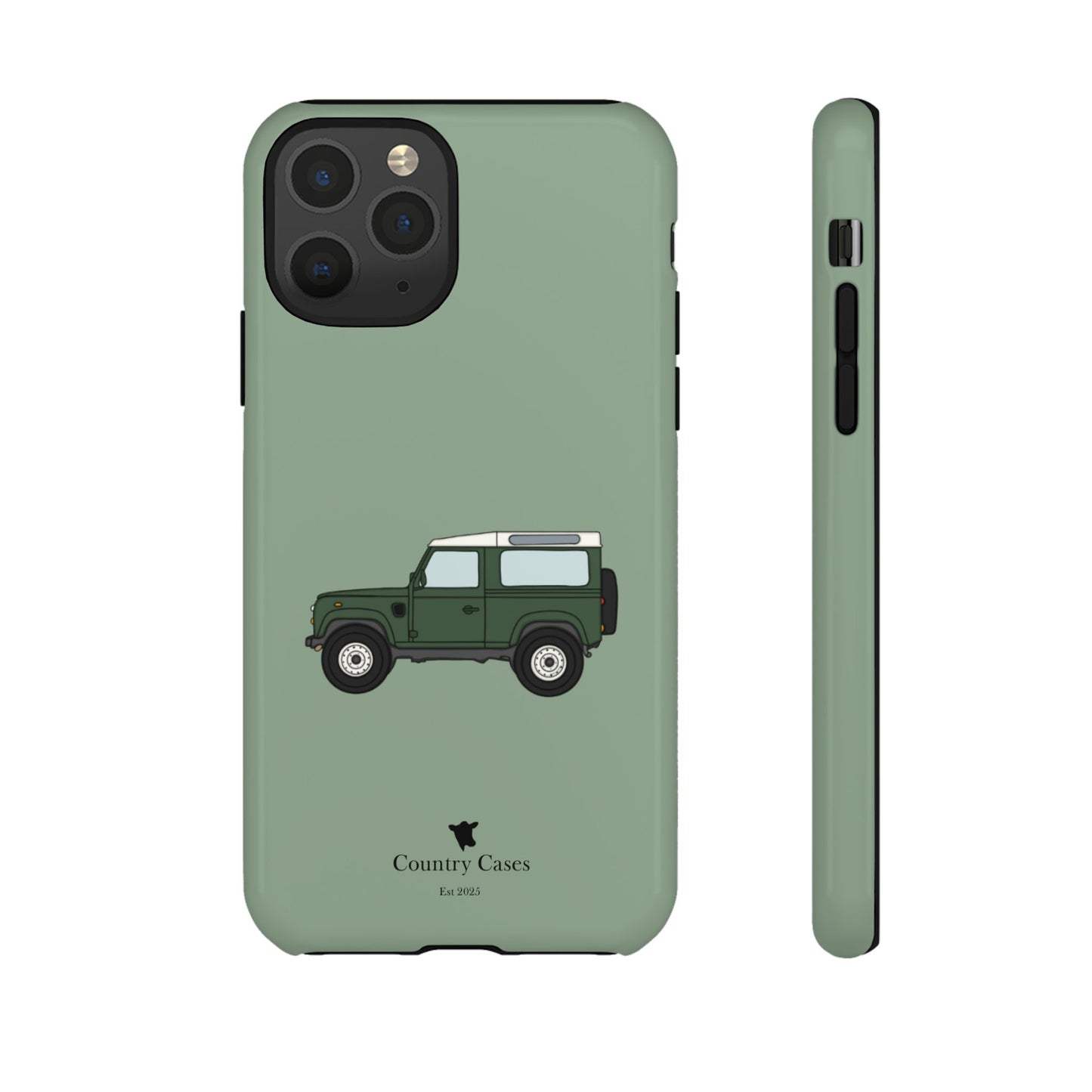 Green landy phone case