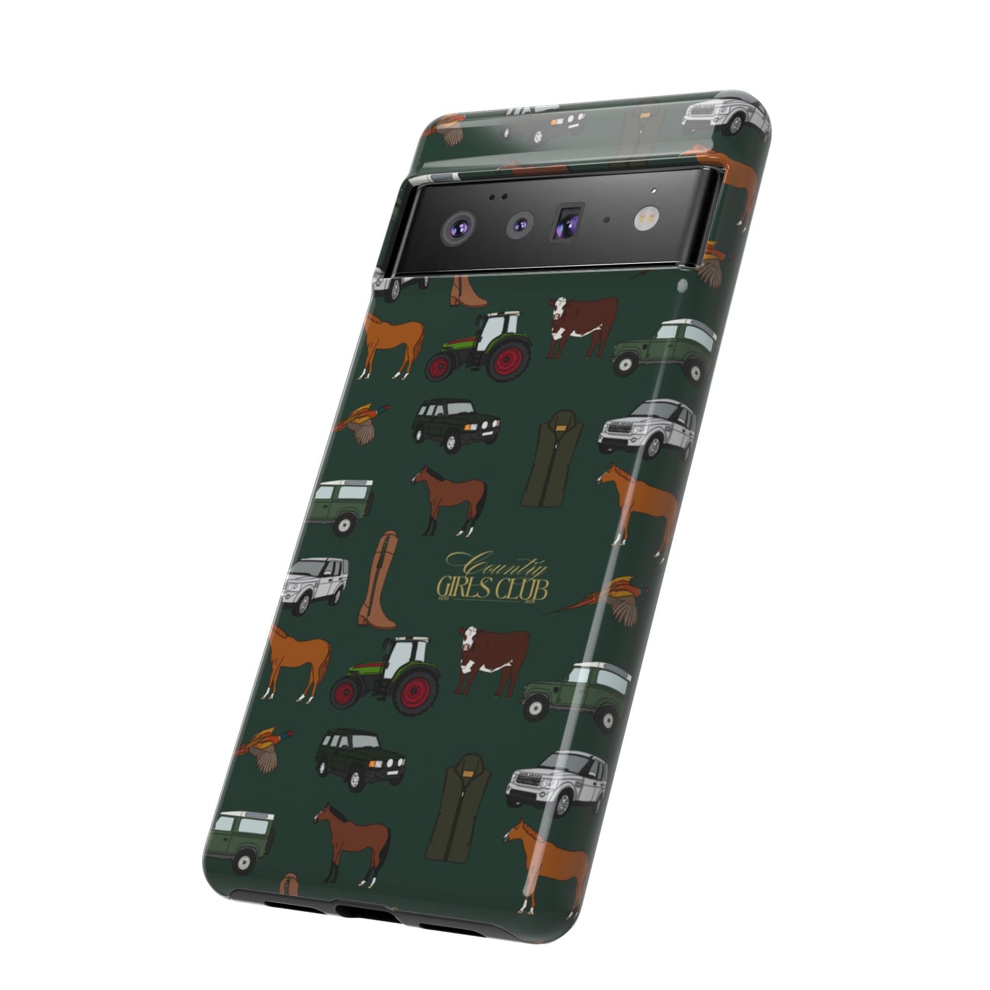 Android Green Country Girls Club Case