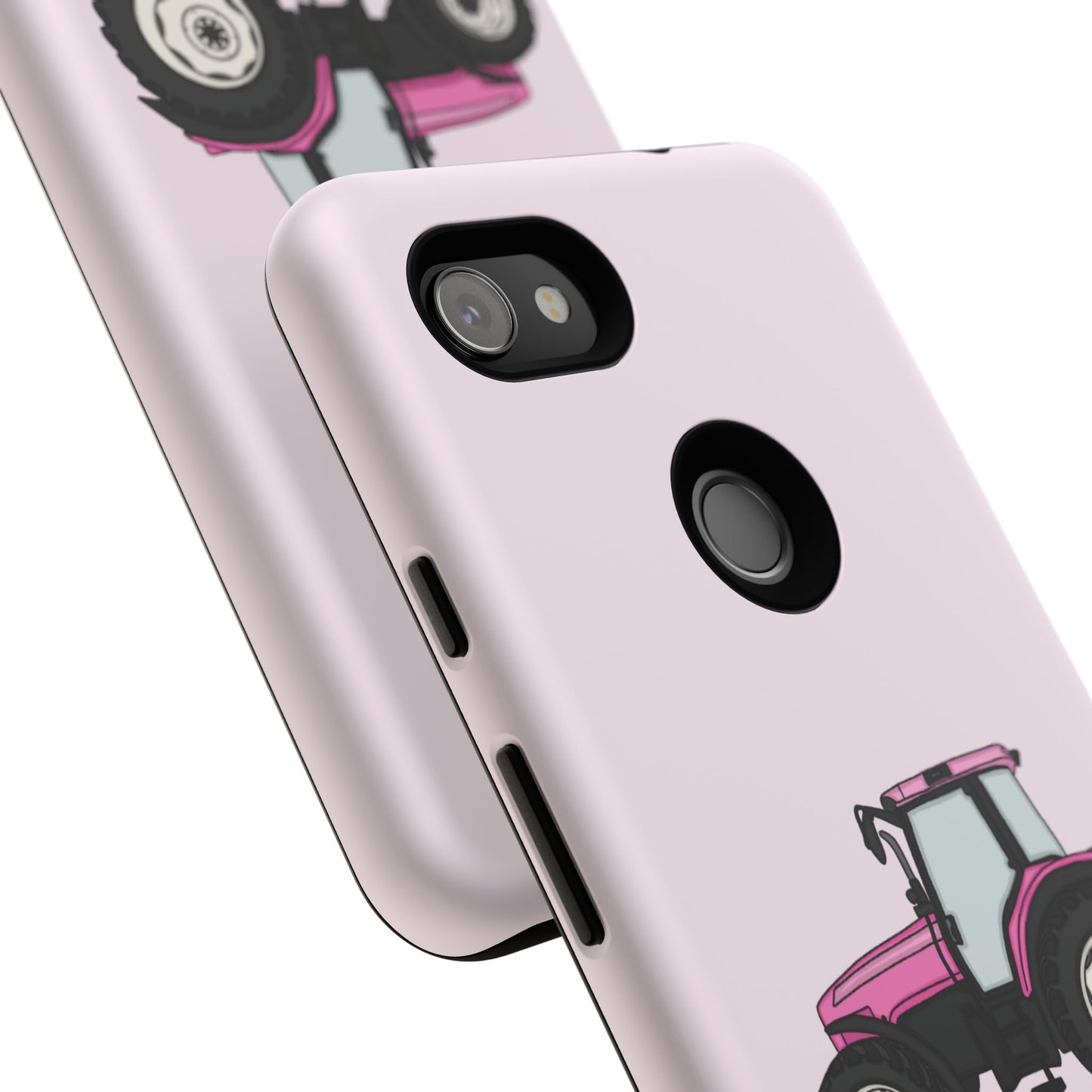 Android pink tractor case