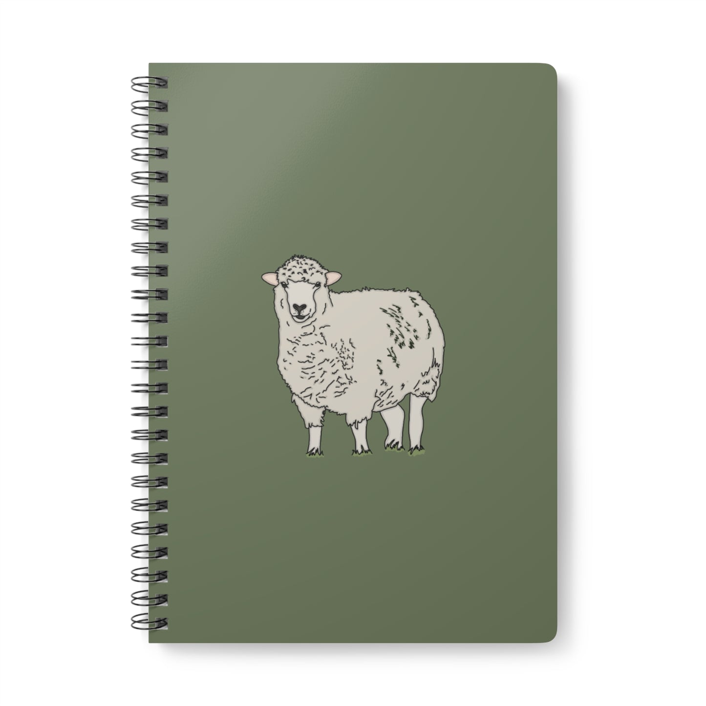 Sage sheep notebook