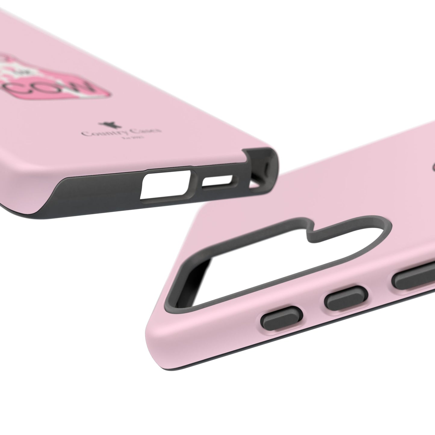 Android pink ear tag case