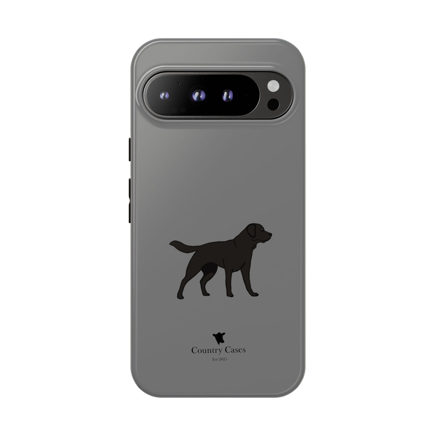 Android black Labrador case