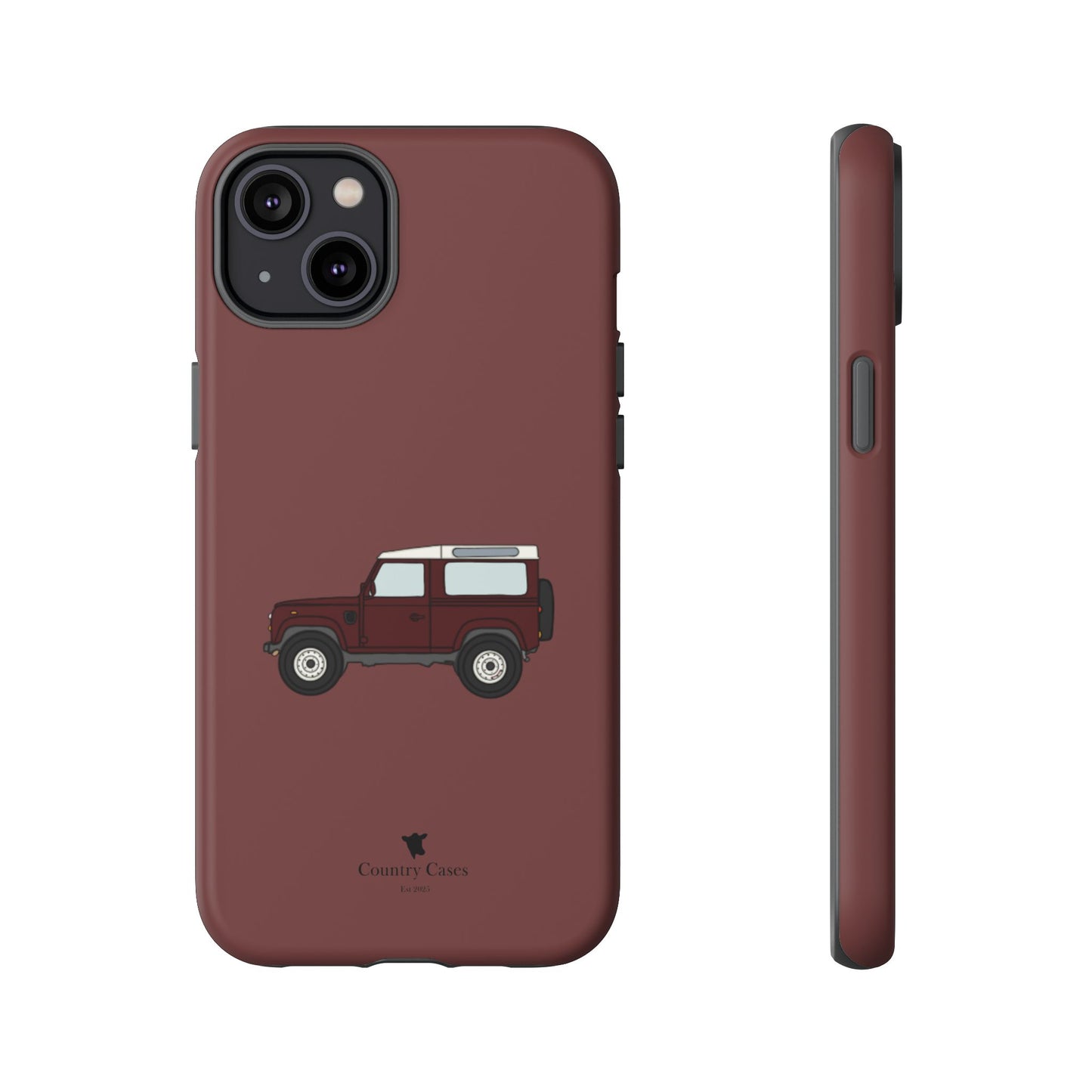 Berry red landy case
