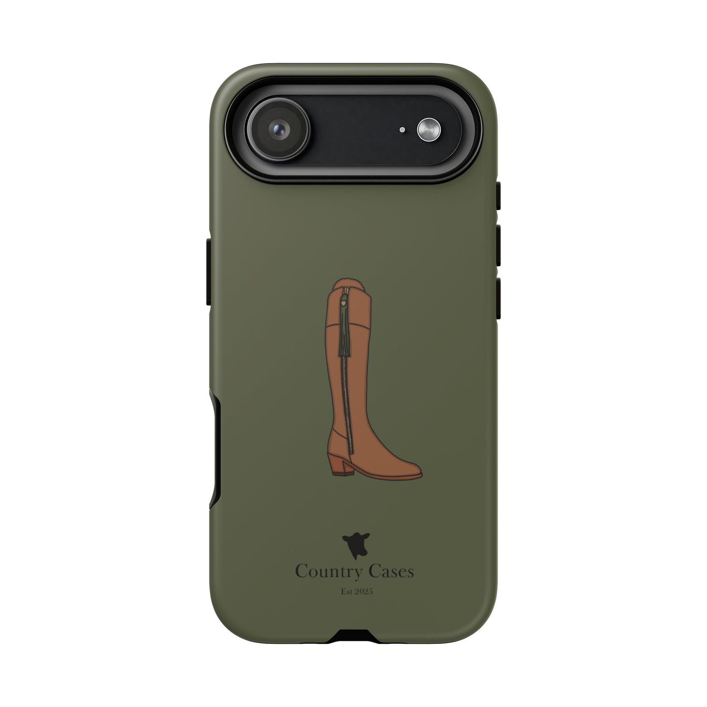 Green country boot case