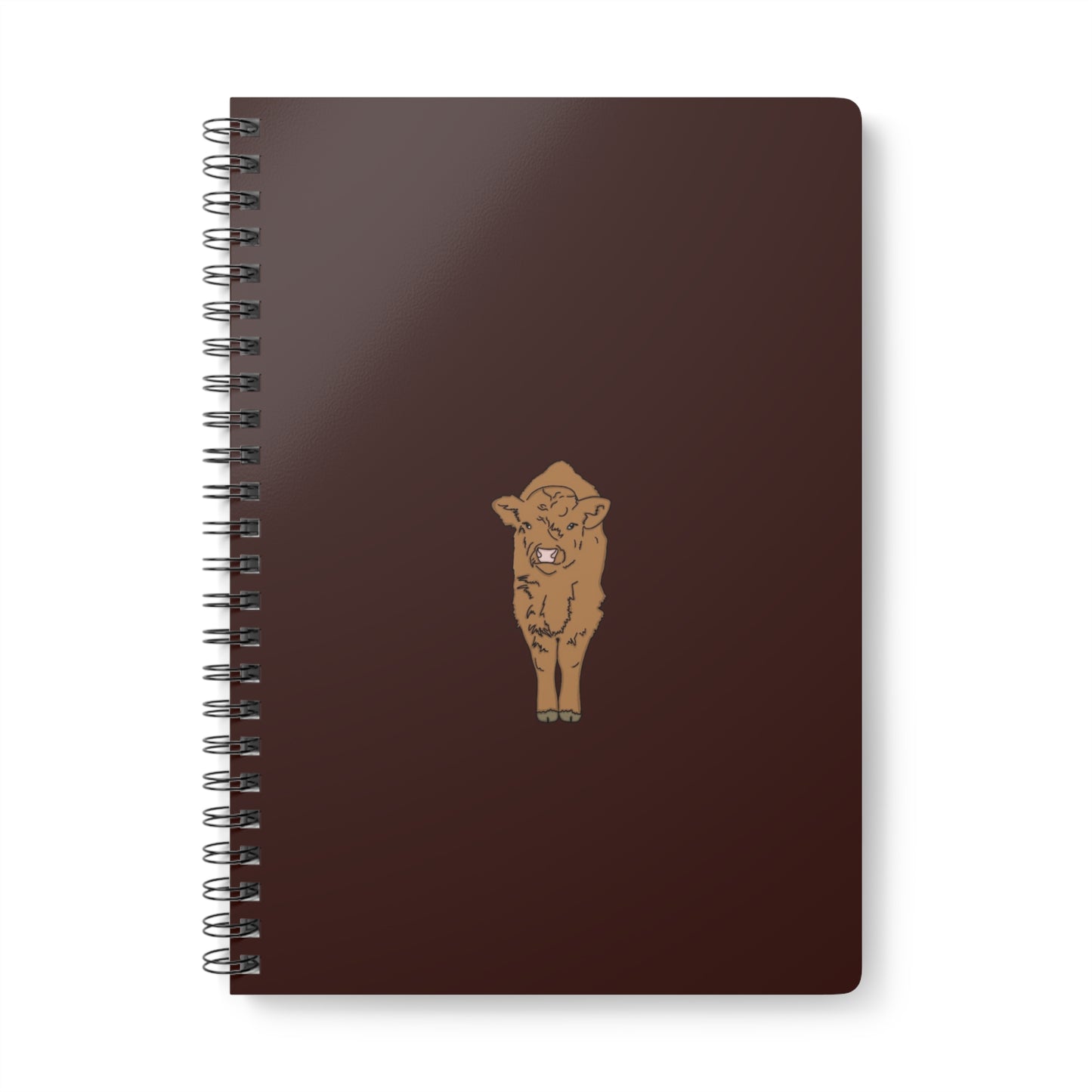 Mini highland cow notebook !
