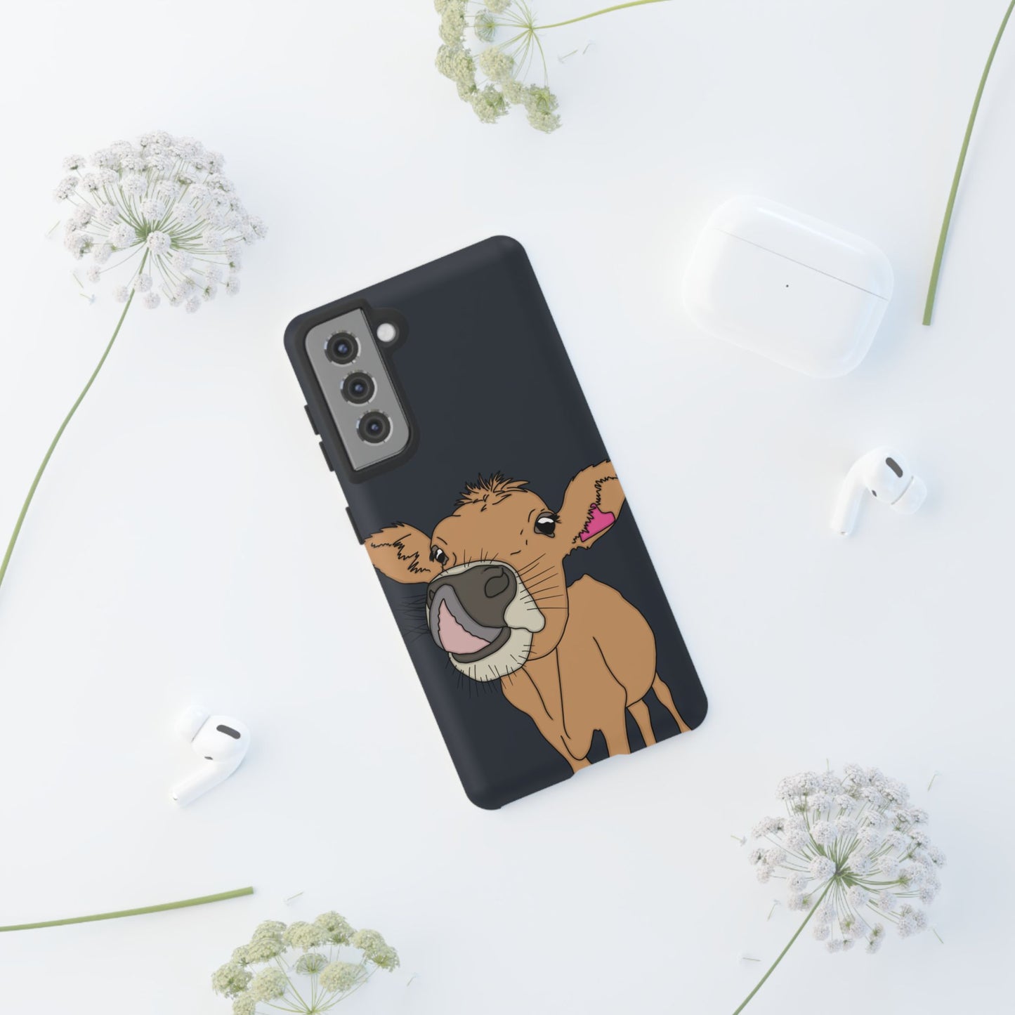 Navy jersey android case