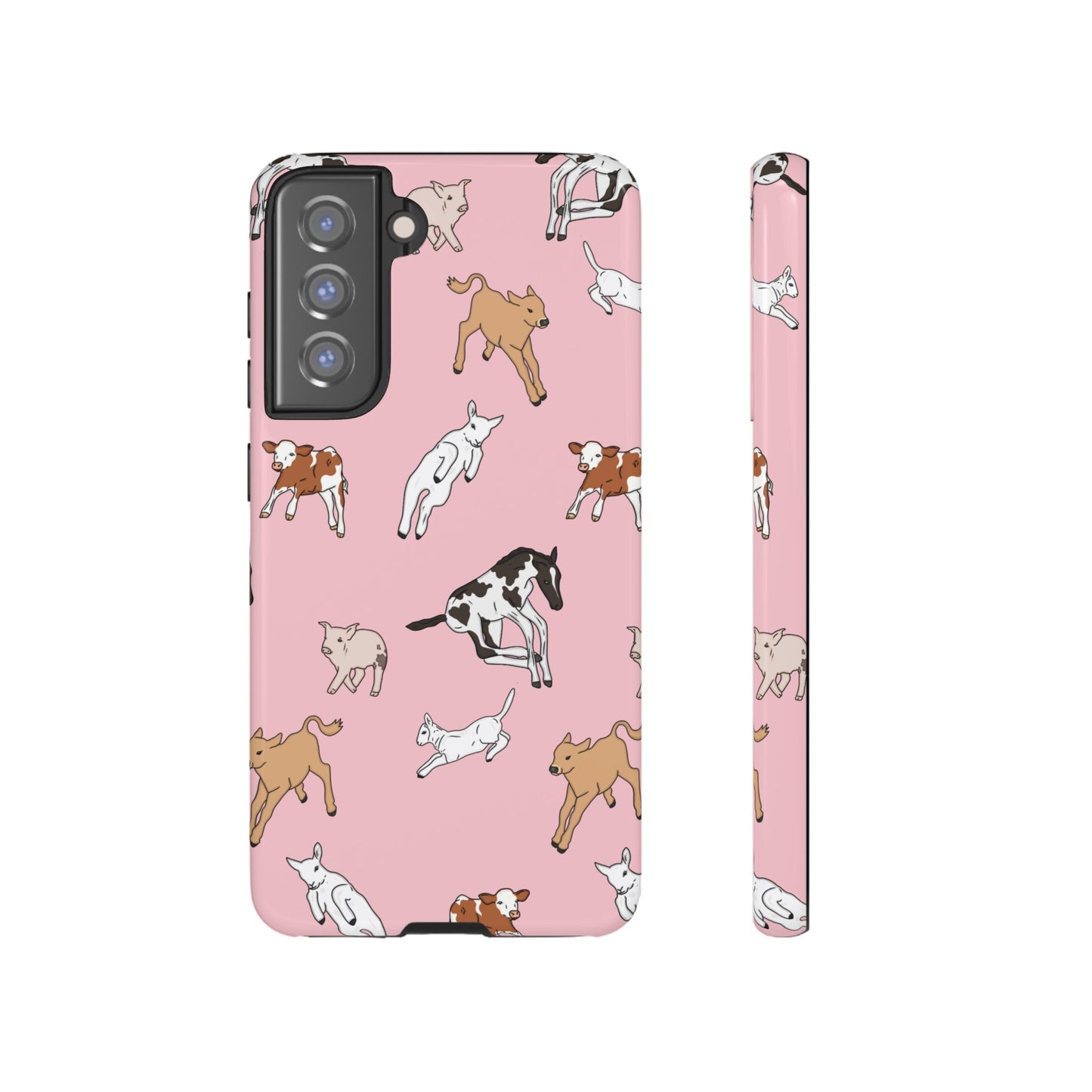 Android Farmyard Friends Pink Case