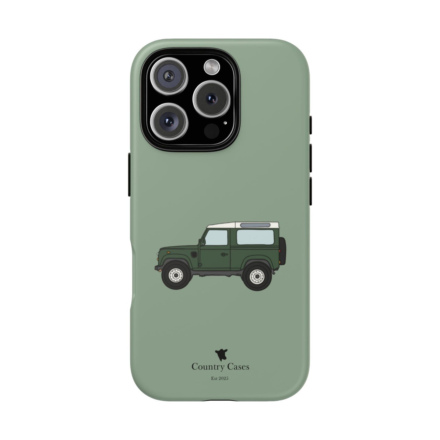 Green landy phone case