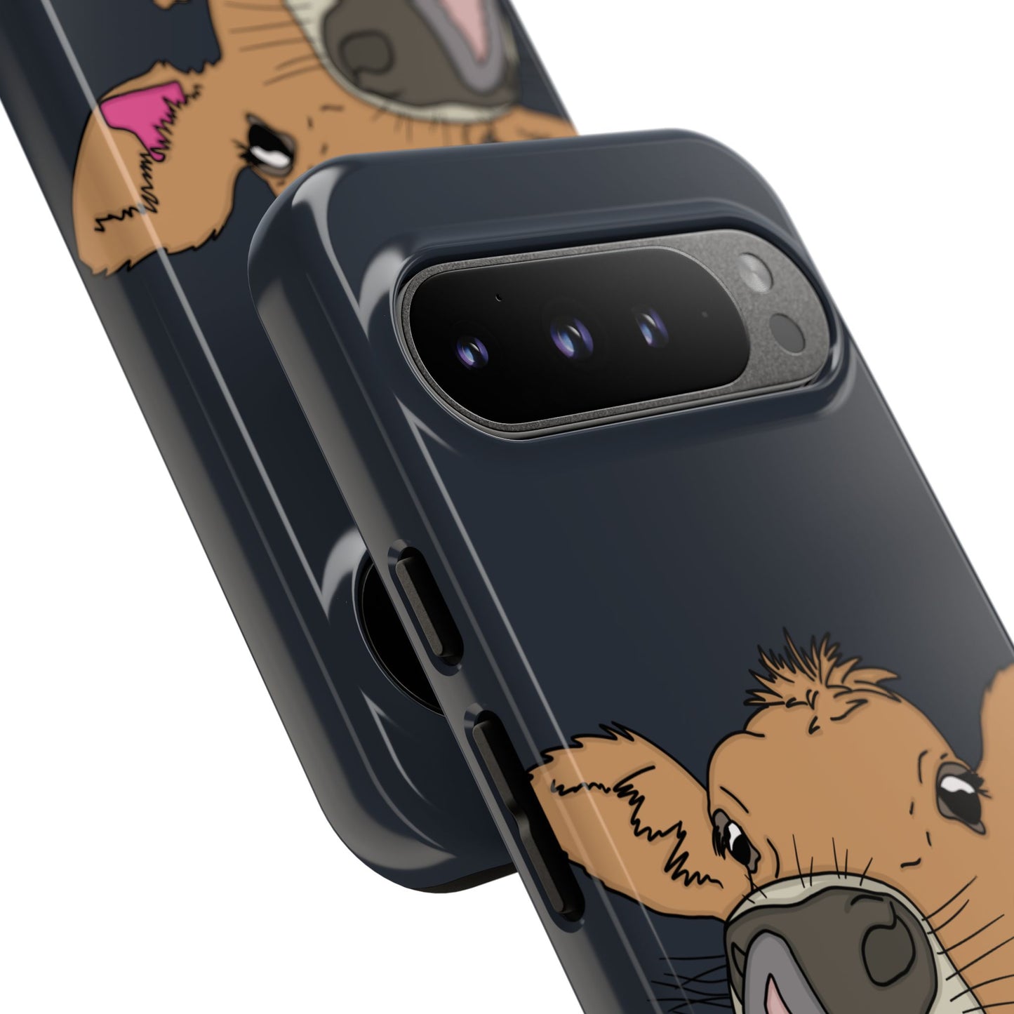 Navy jersey android case