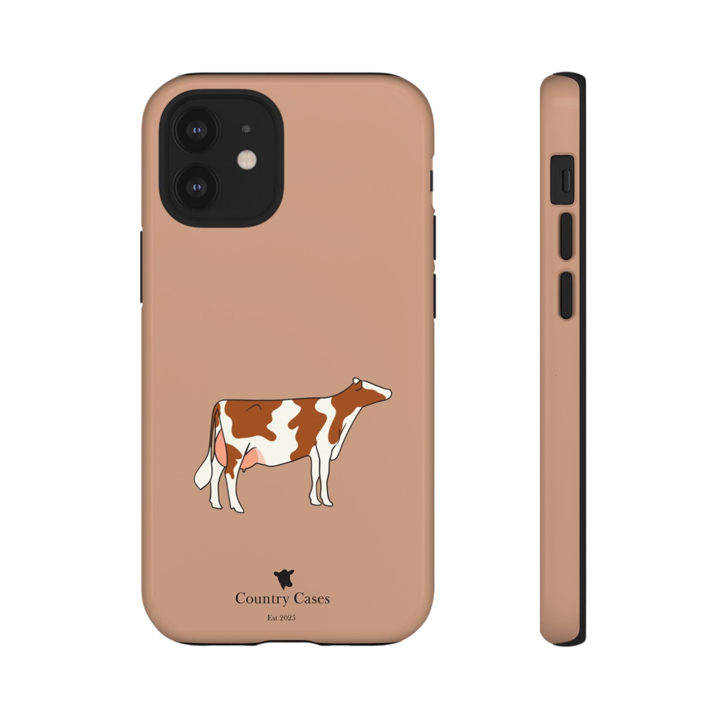 Red and white Holstein case