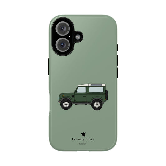 Green landy phone case