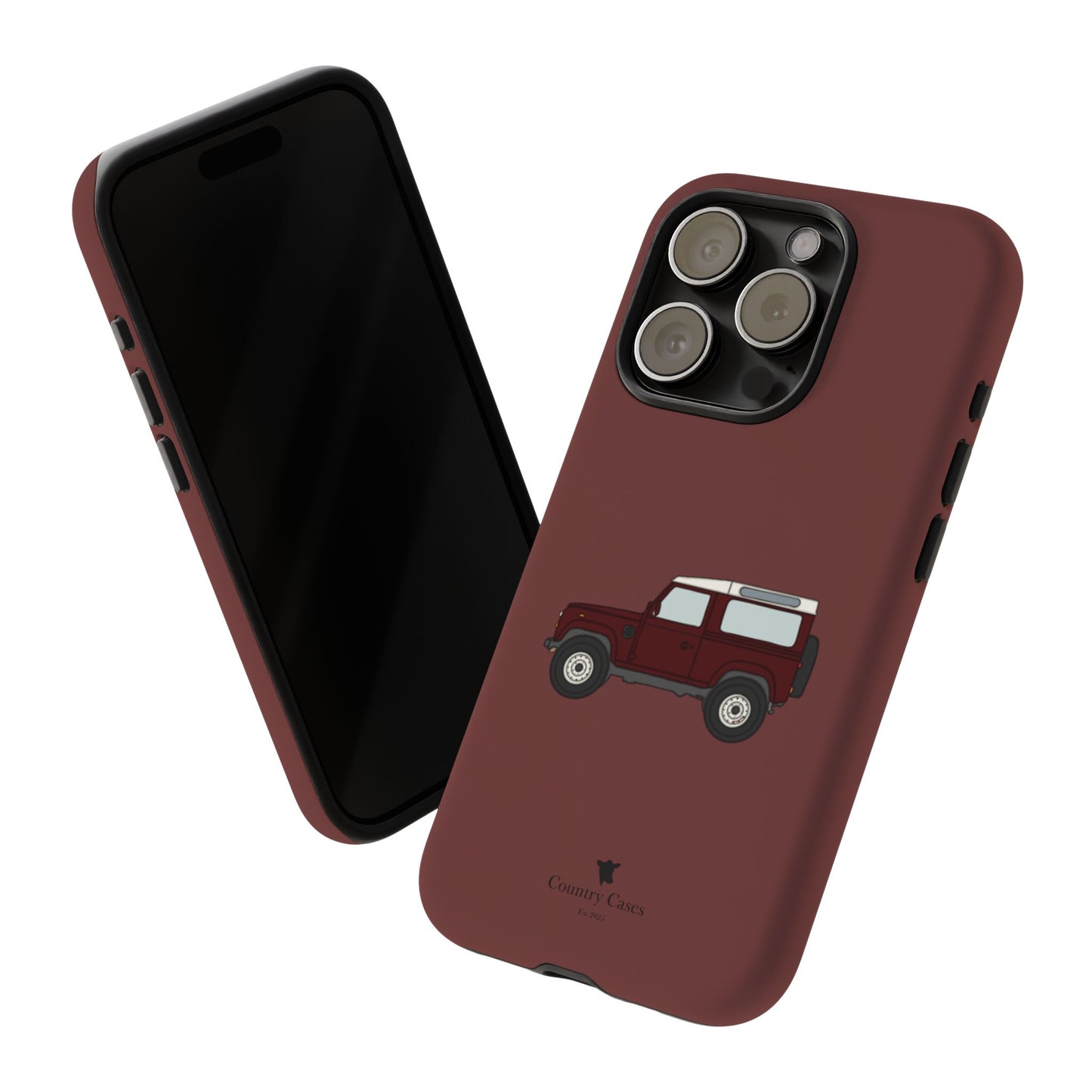 Berry red landy case