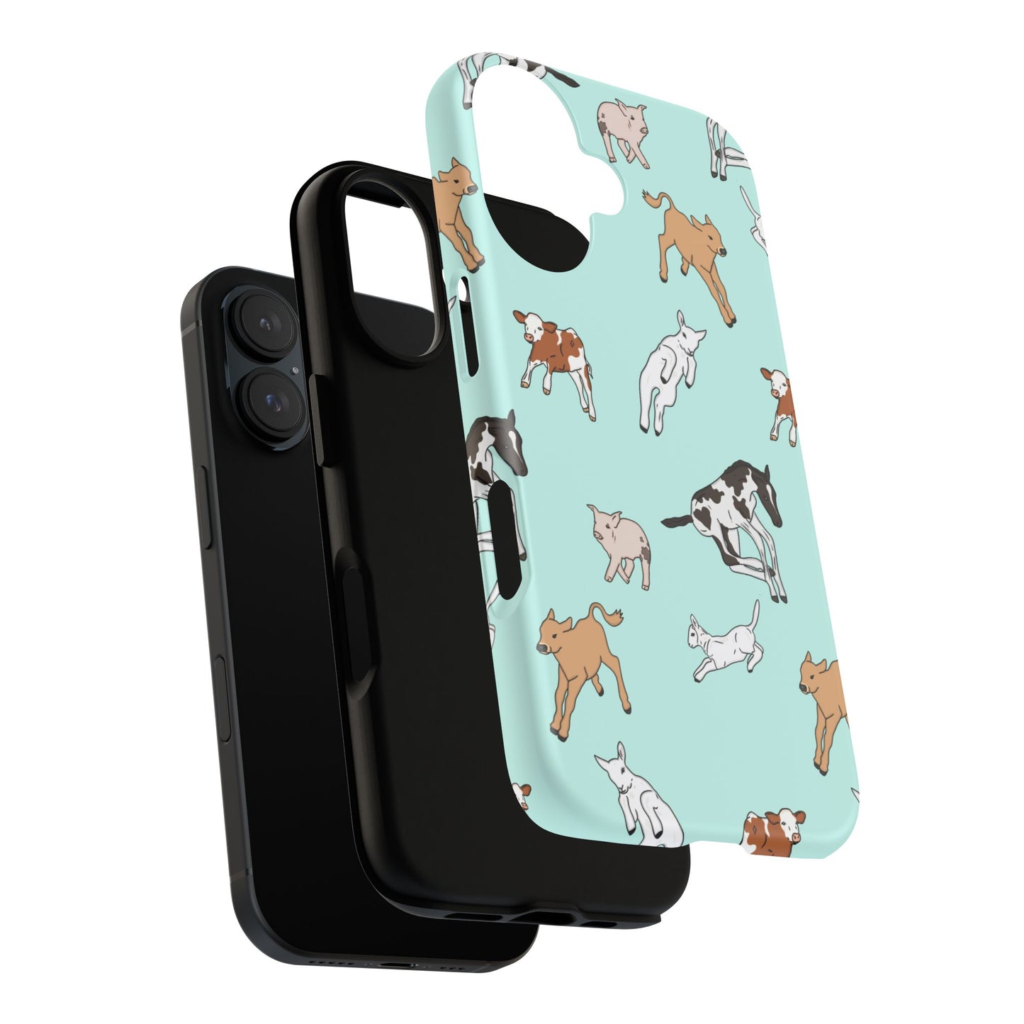 Farmyard Freinds Blue Case