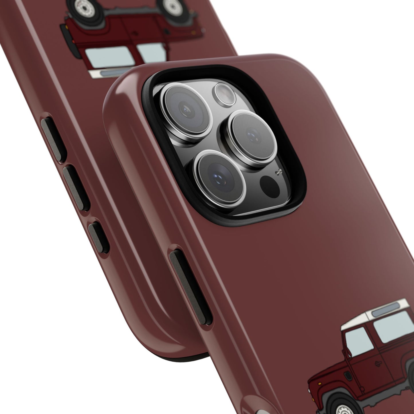 Berry red landy case