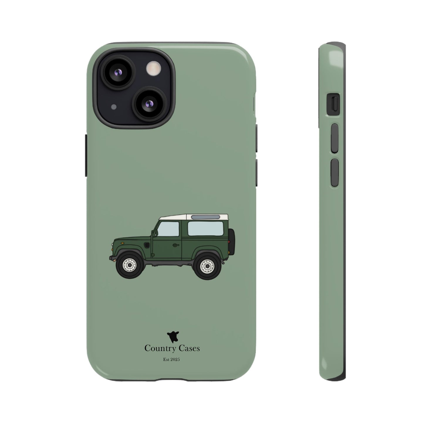 Green landy phone case