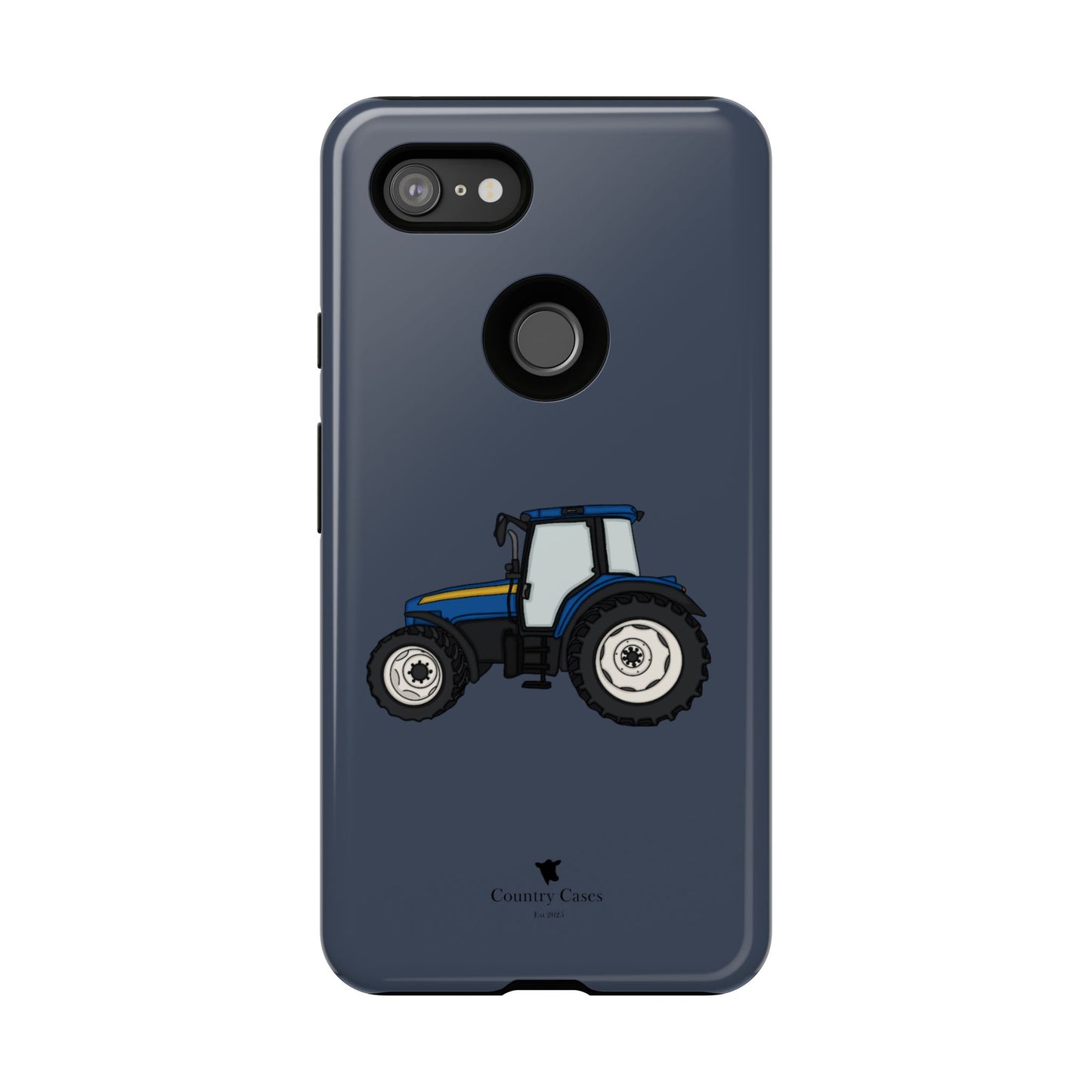 Android blue tractor case