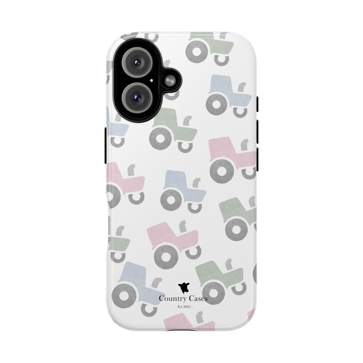 Pastel Tractor Case