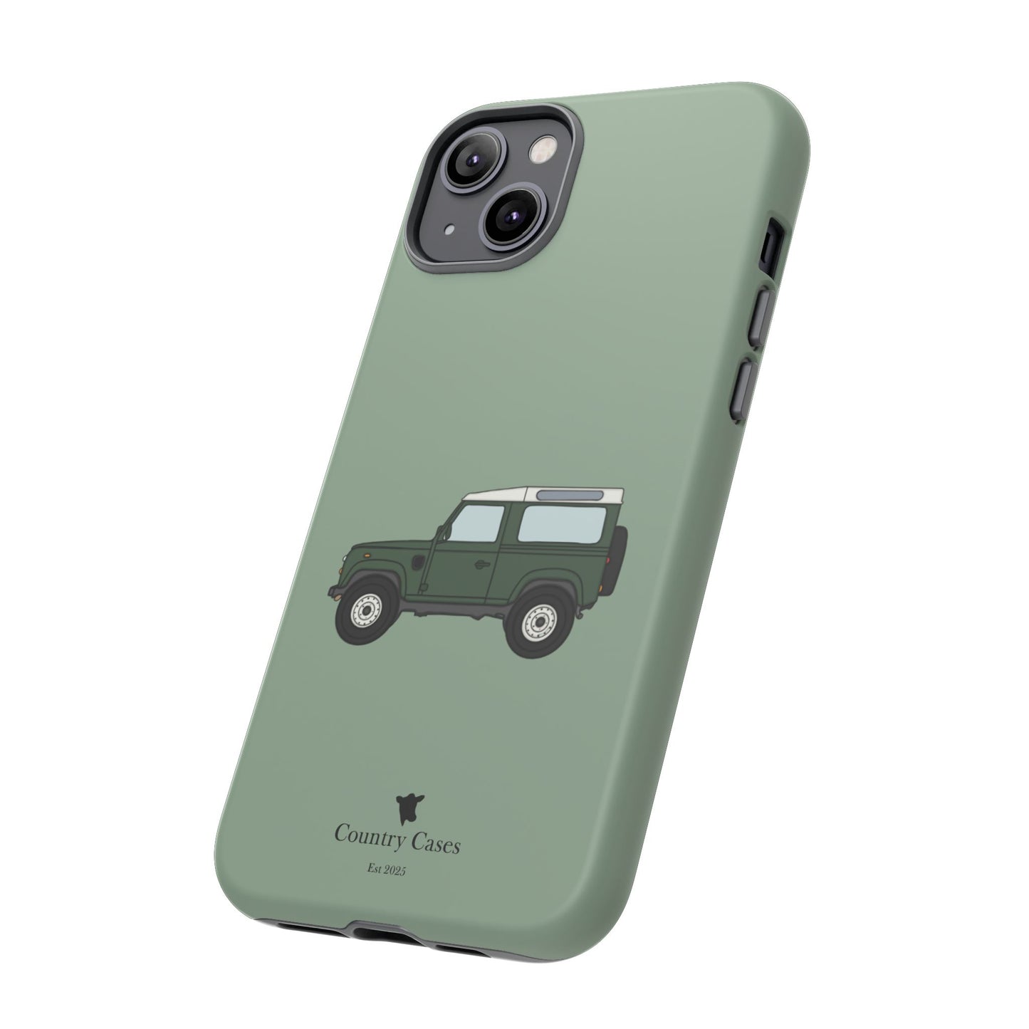 Green landy phone case