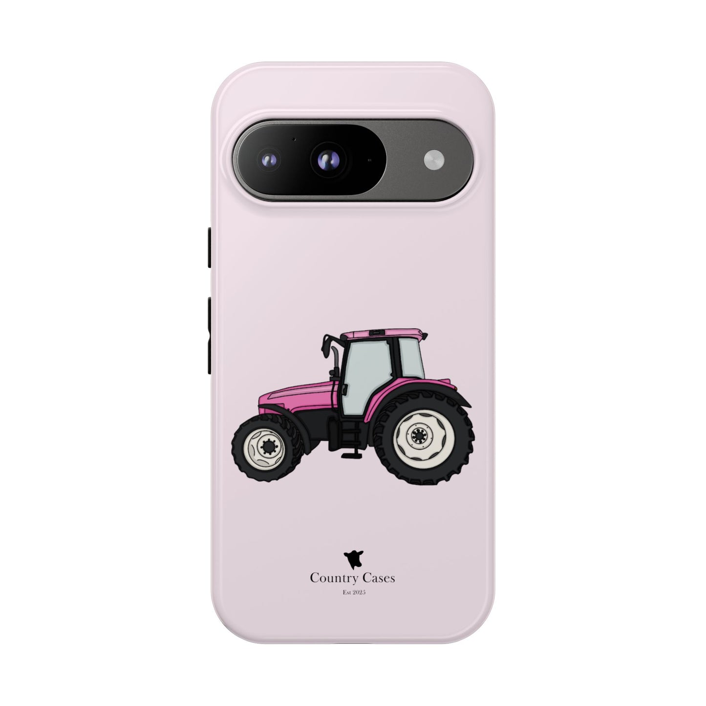 Android pink tractor case