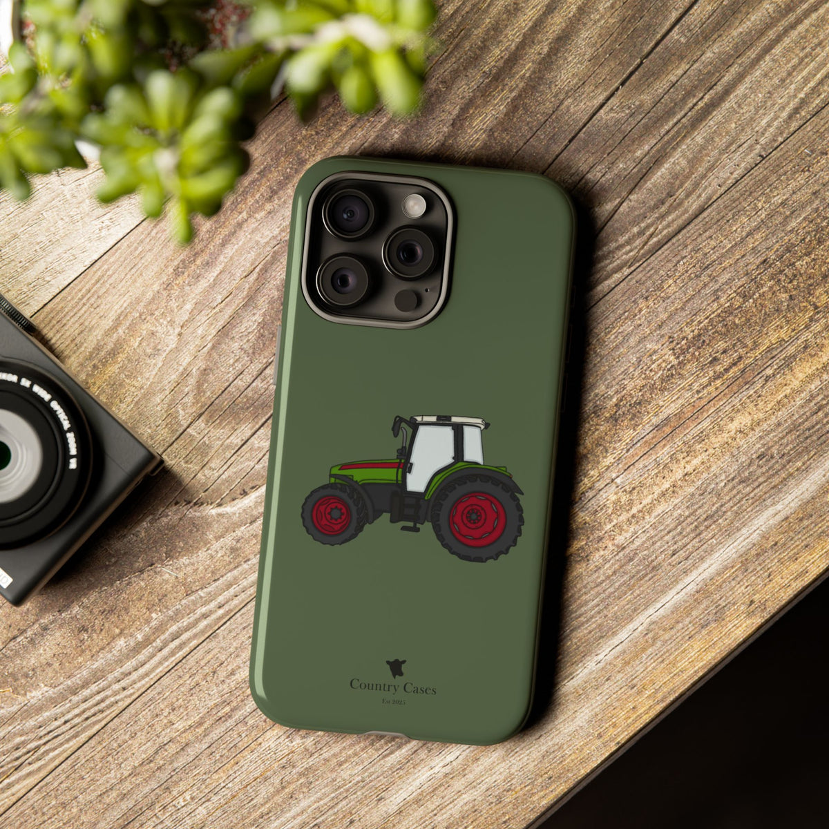 Green Tractor Case
