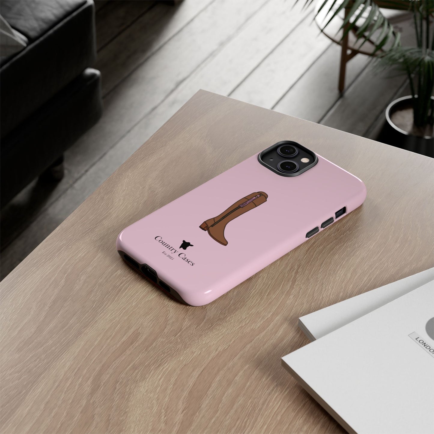 Pink Boot Case