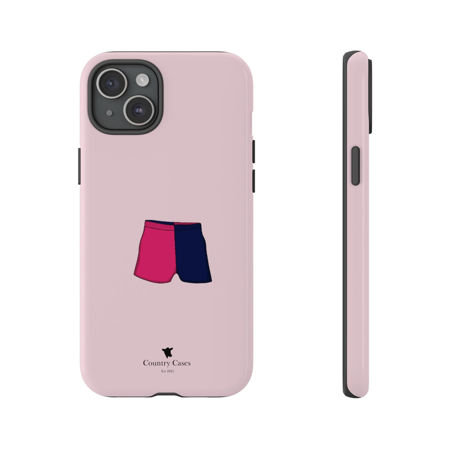 Two toned short phone case