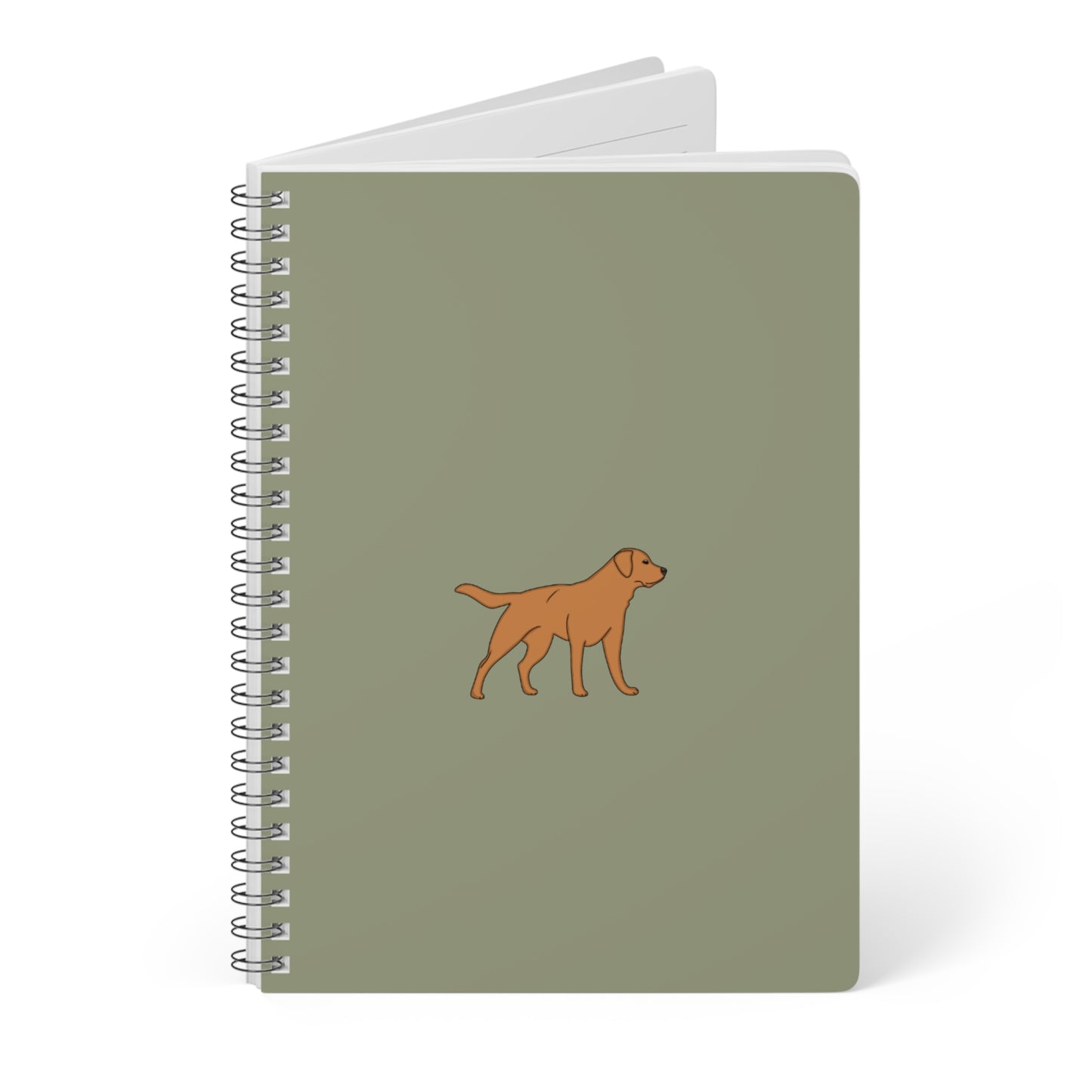 Fox red Labrador notebook