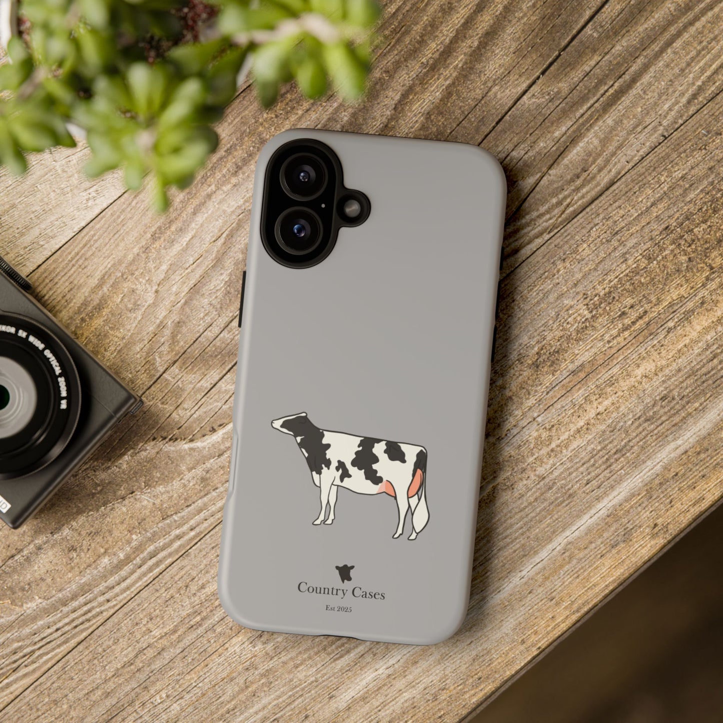 Black and white Holstein case
