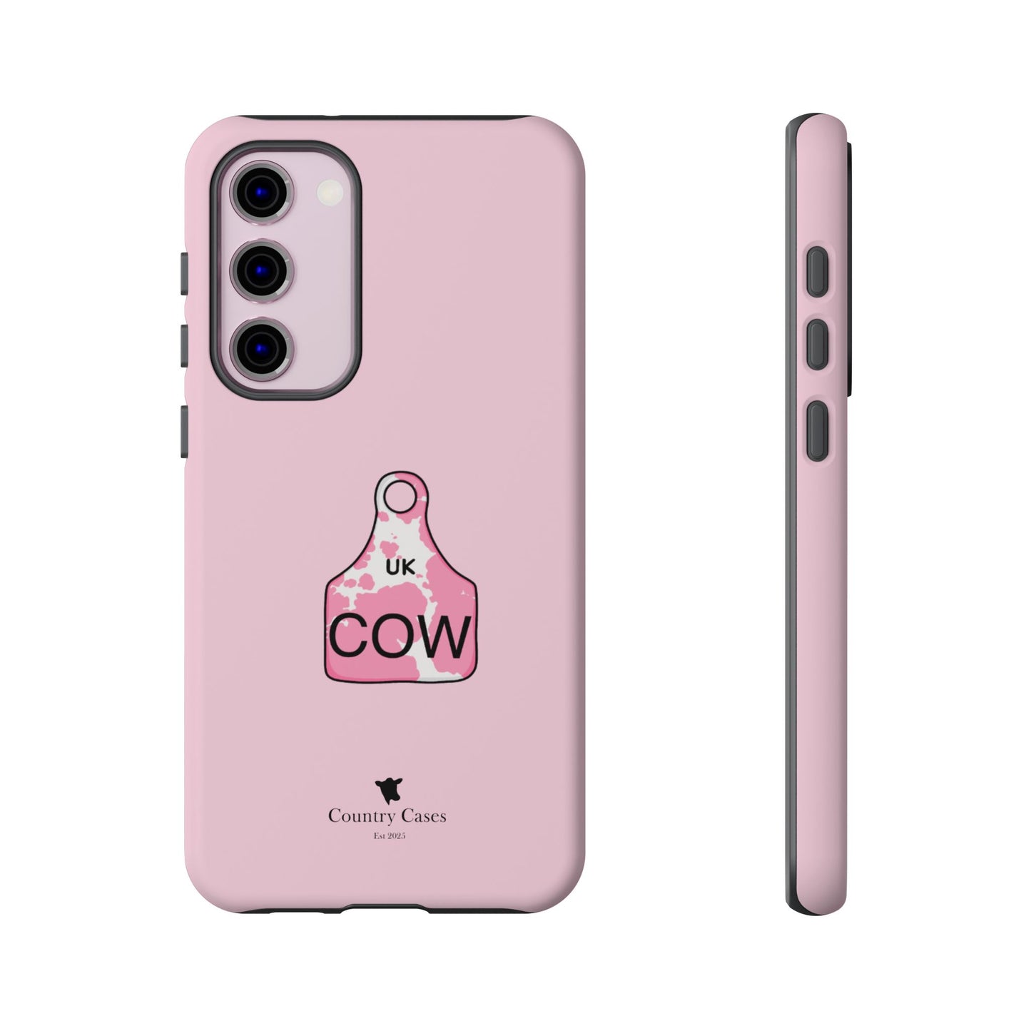 Android pink ear tag case