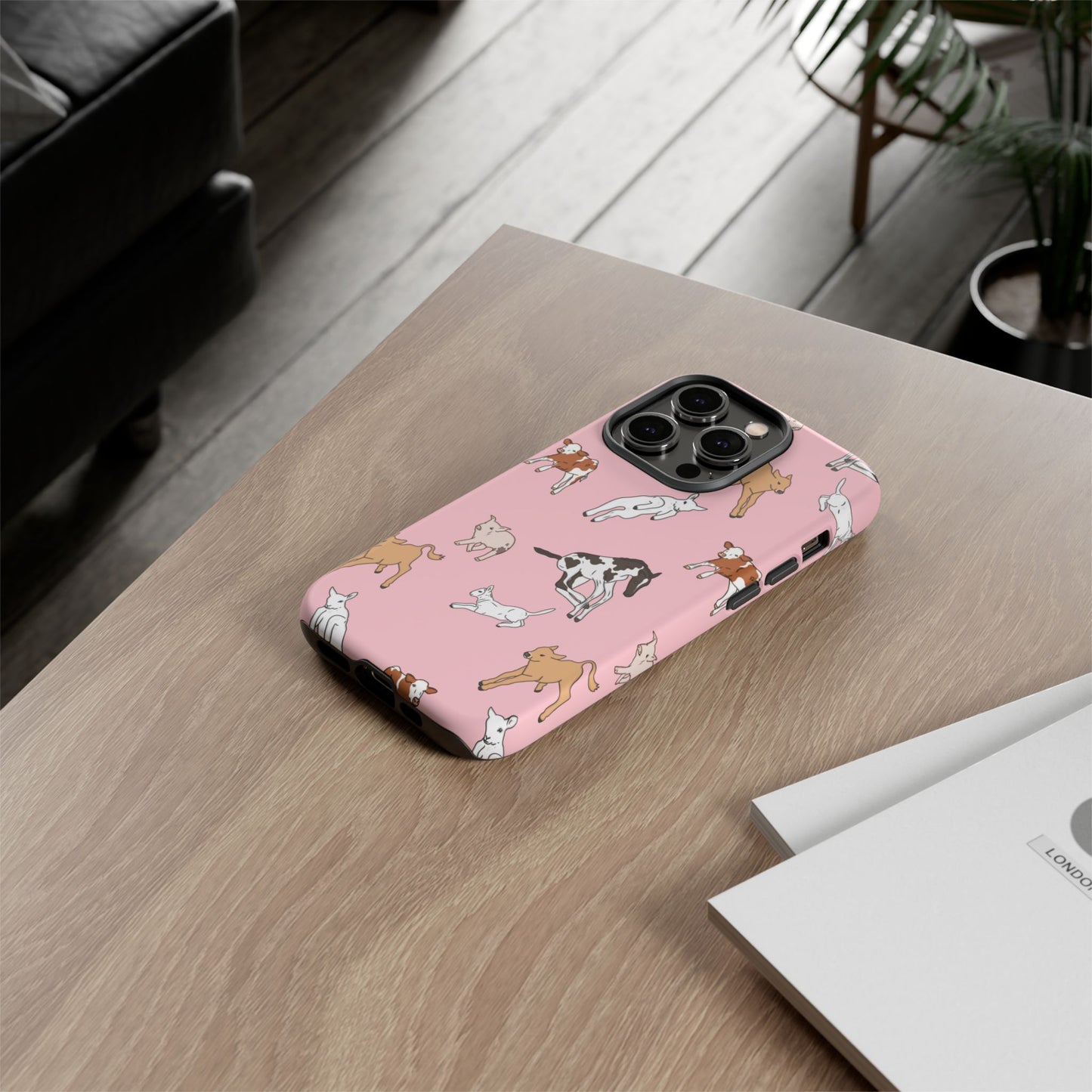 Farmyard Friends Pink Case