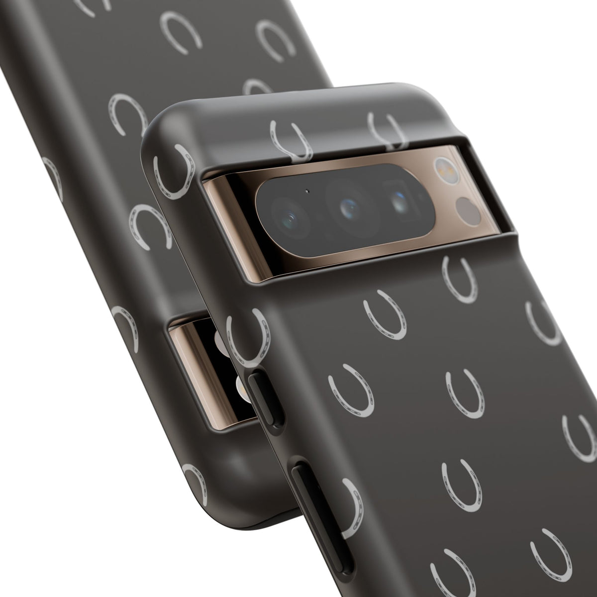 Android Wood Horse Shoe Cases
