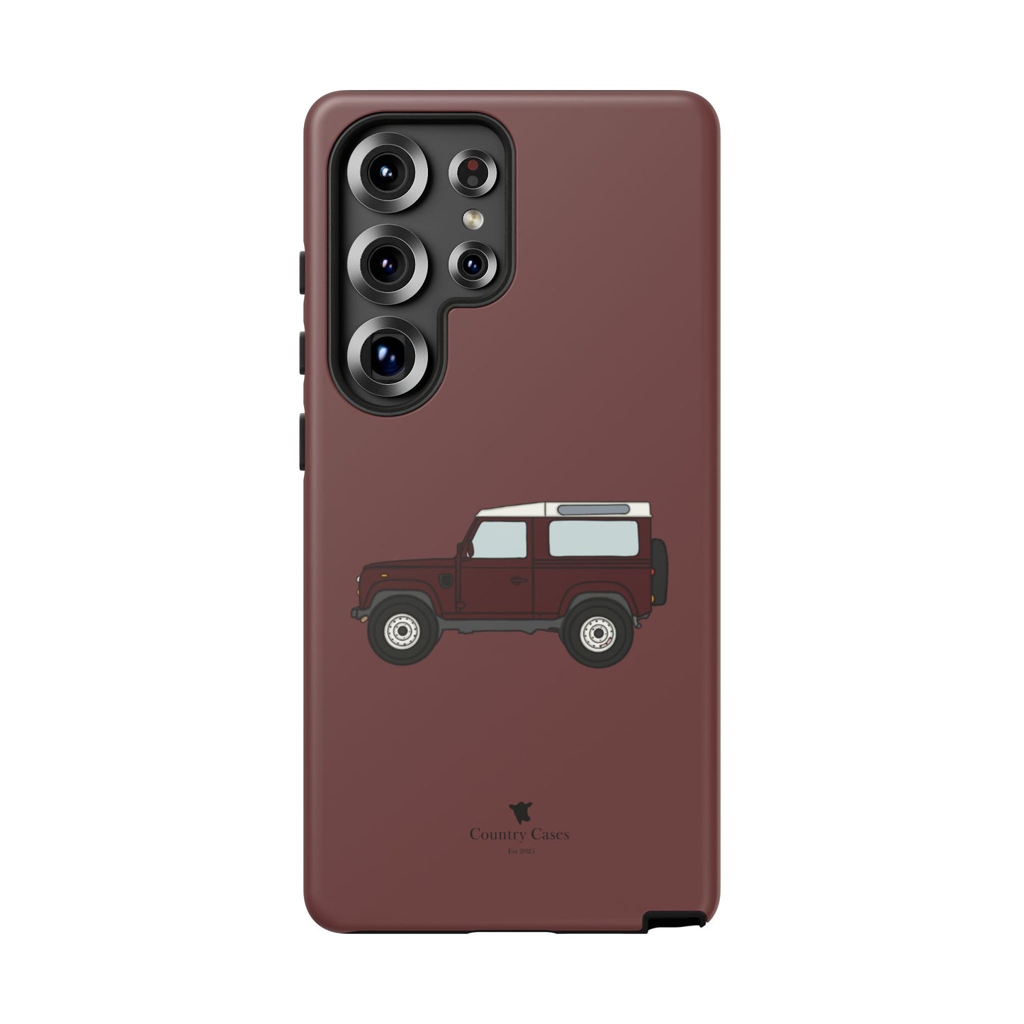 Android berry red landy case