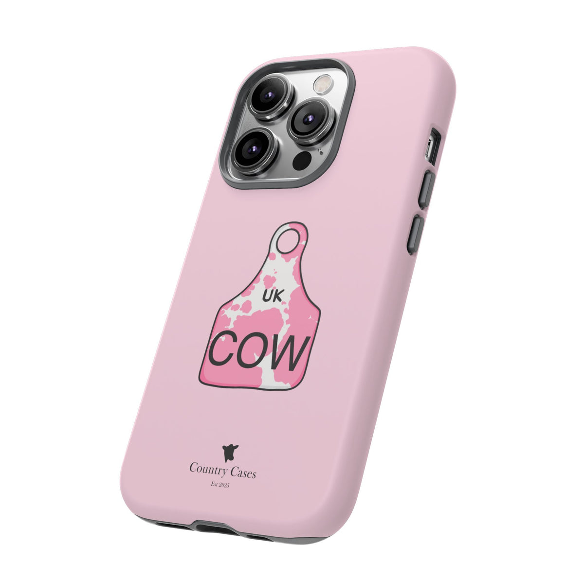 Pink Ear Tag Case