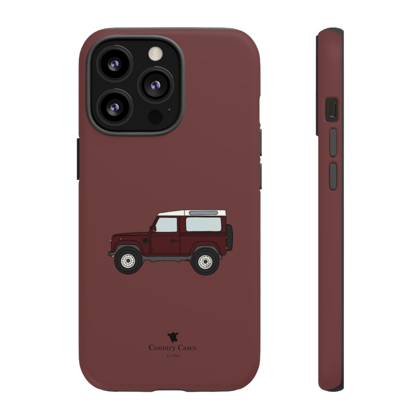Berry red landy case