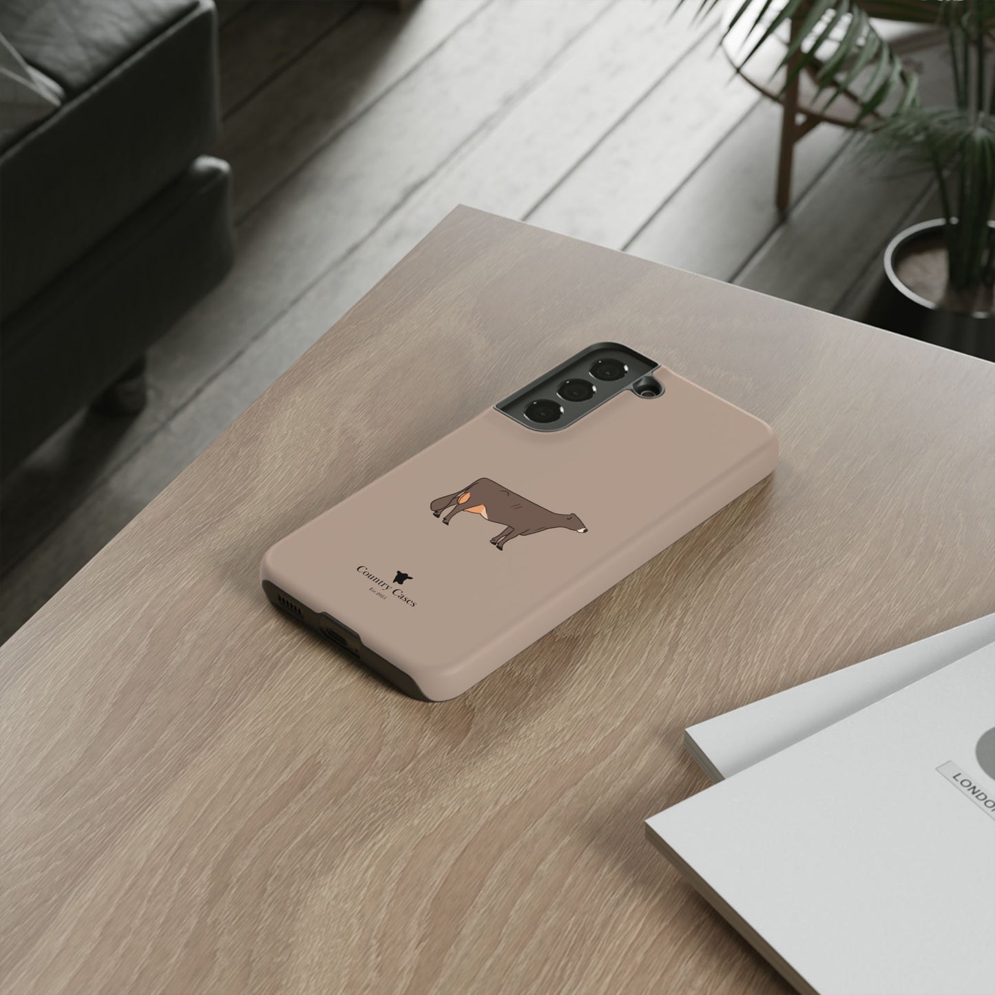Android brown Swiss case