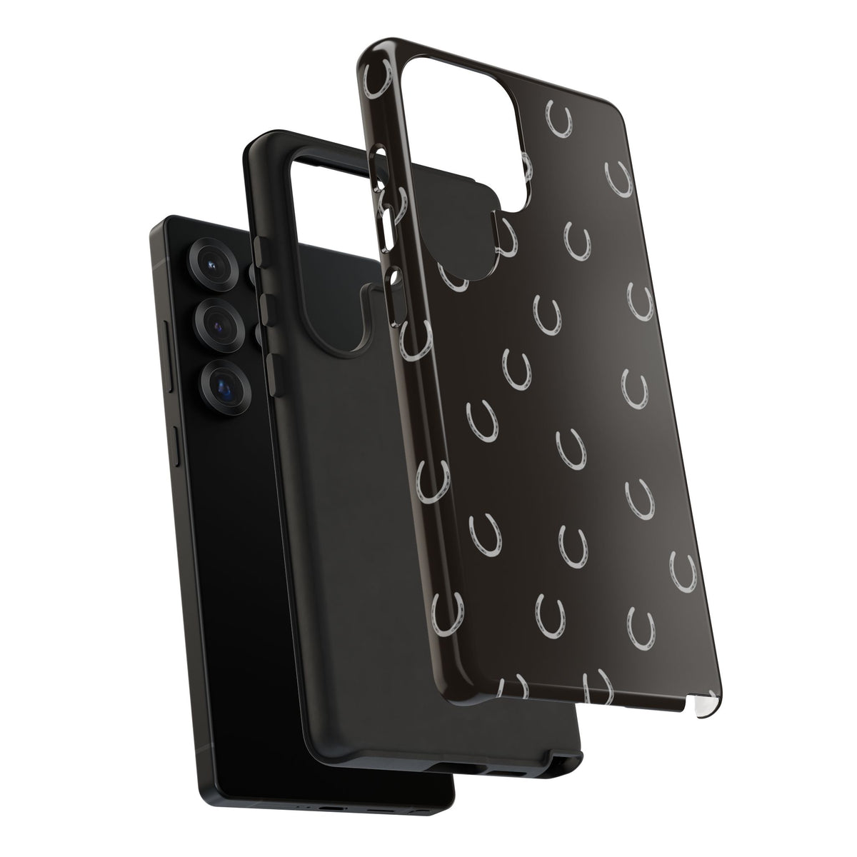 Android Wood Horse Shoe Cases