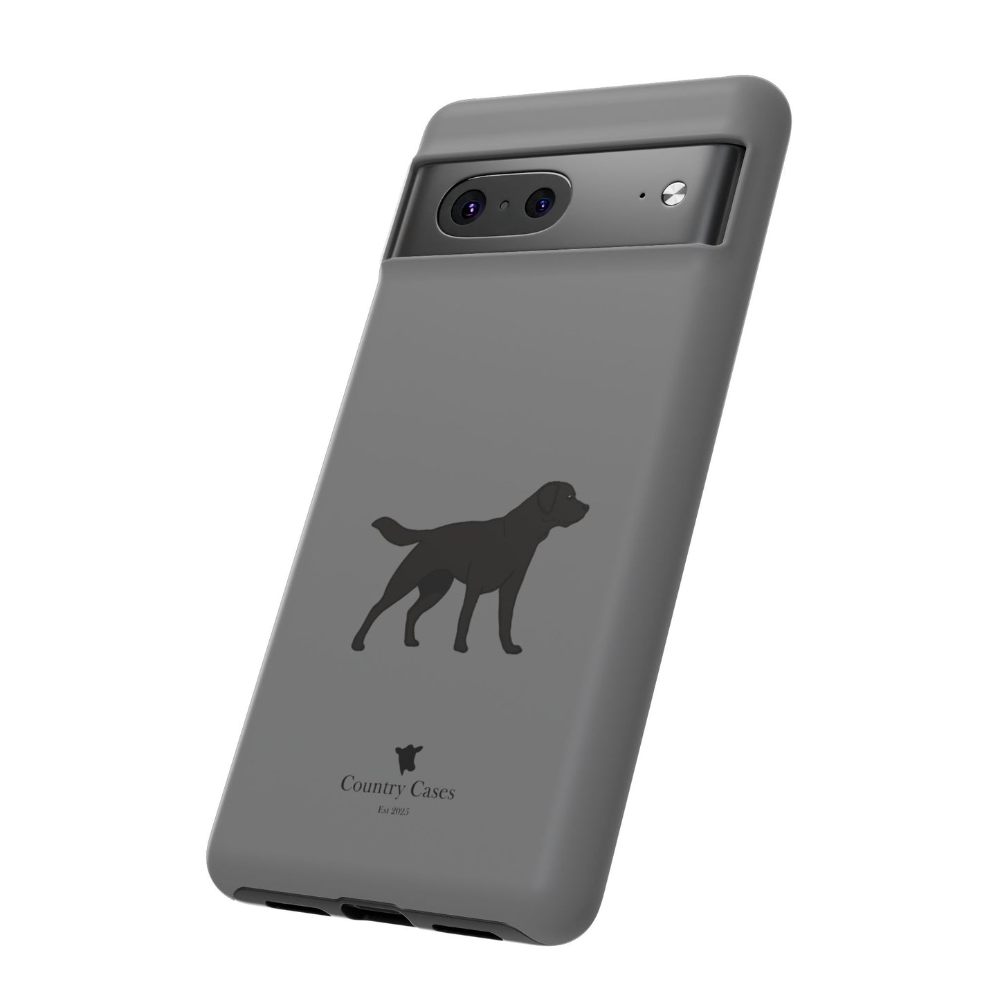Android black Labrador case