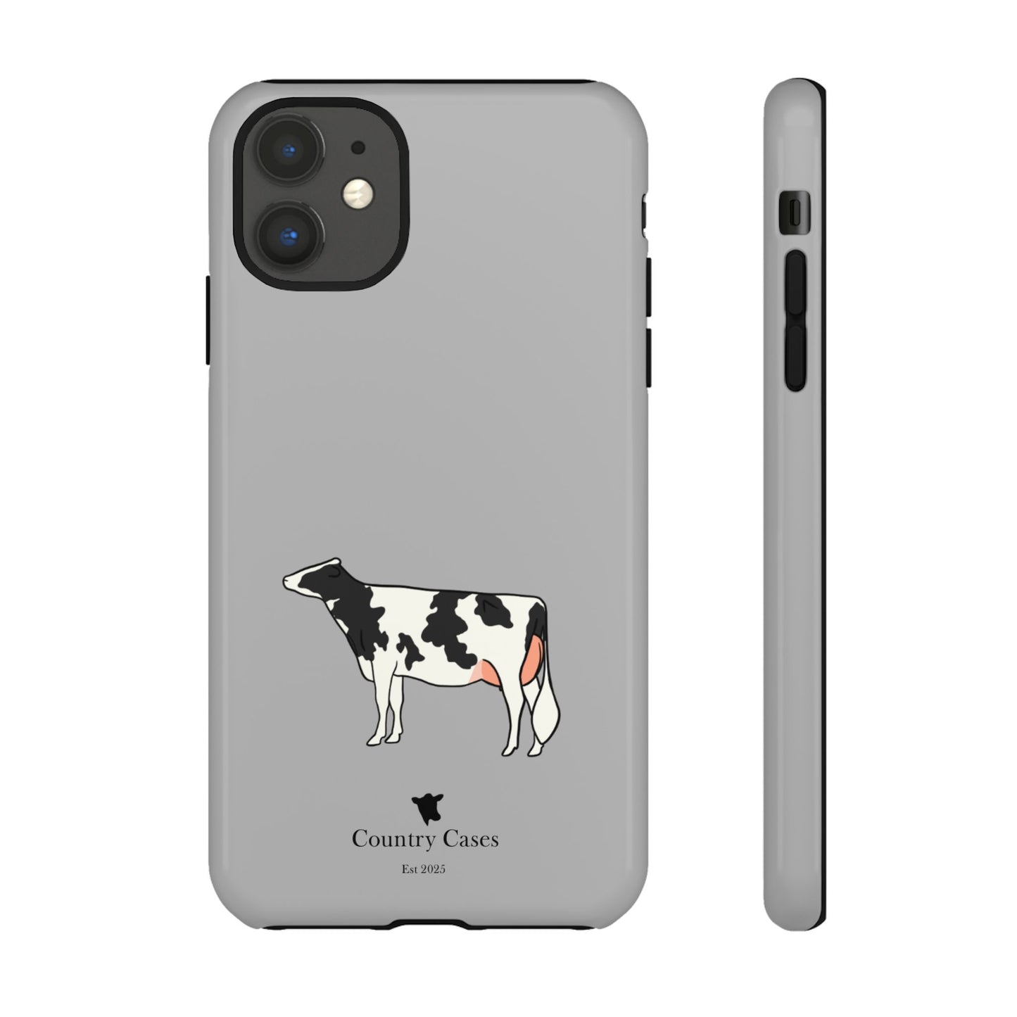Black and white Holstein case
