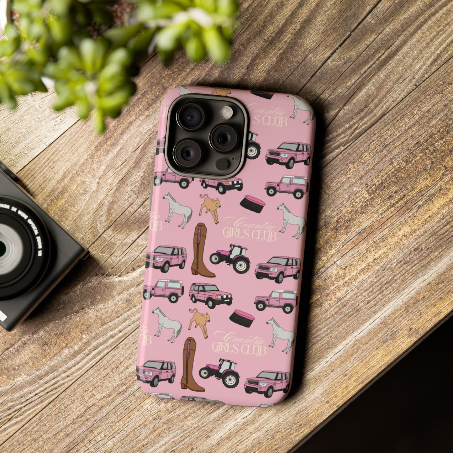 Country Girls Club Pink Case