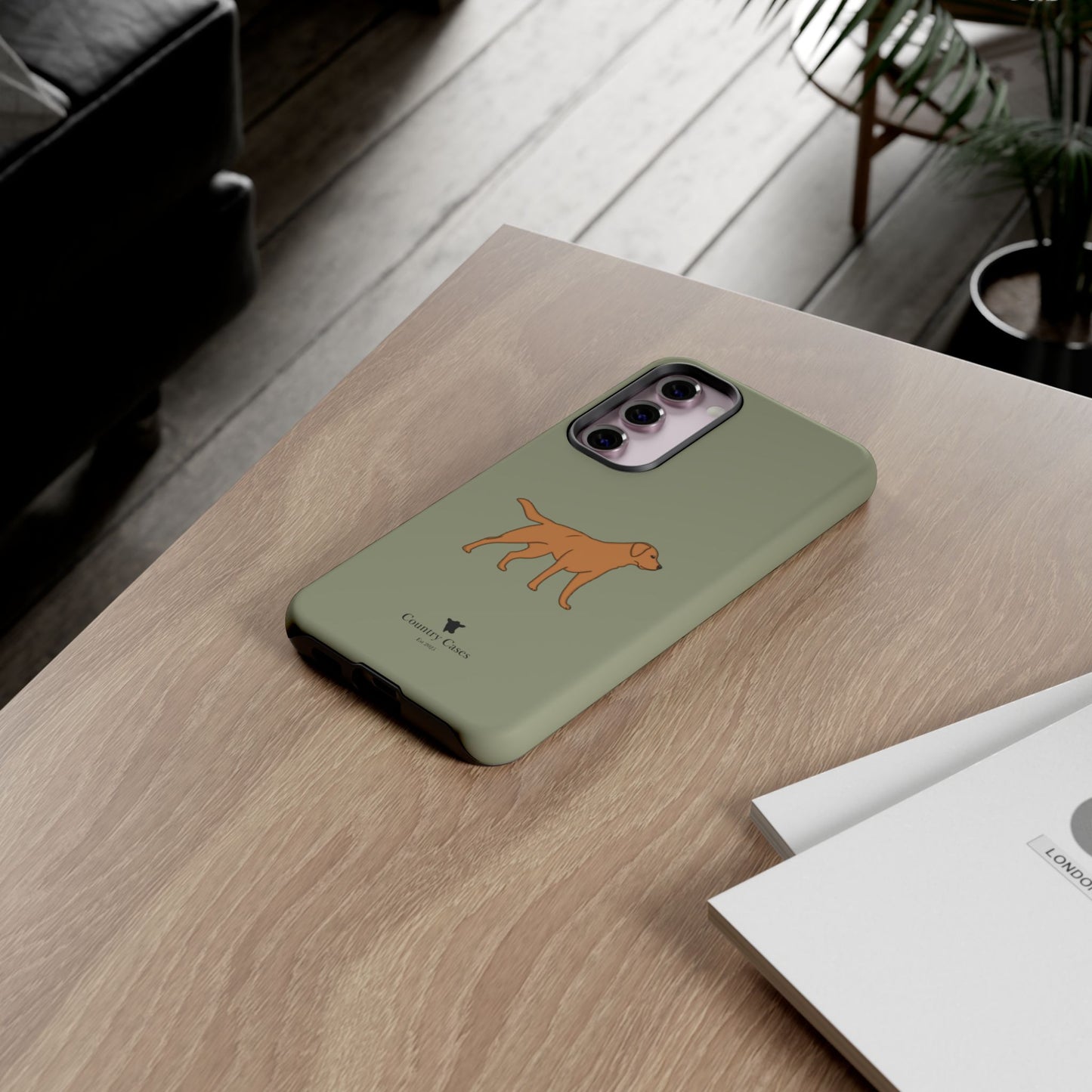Android fox red Labrador case