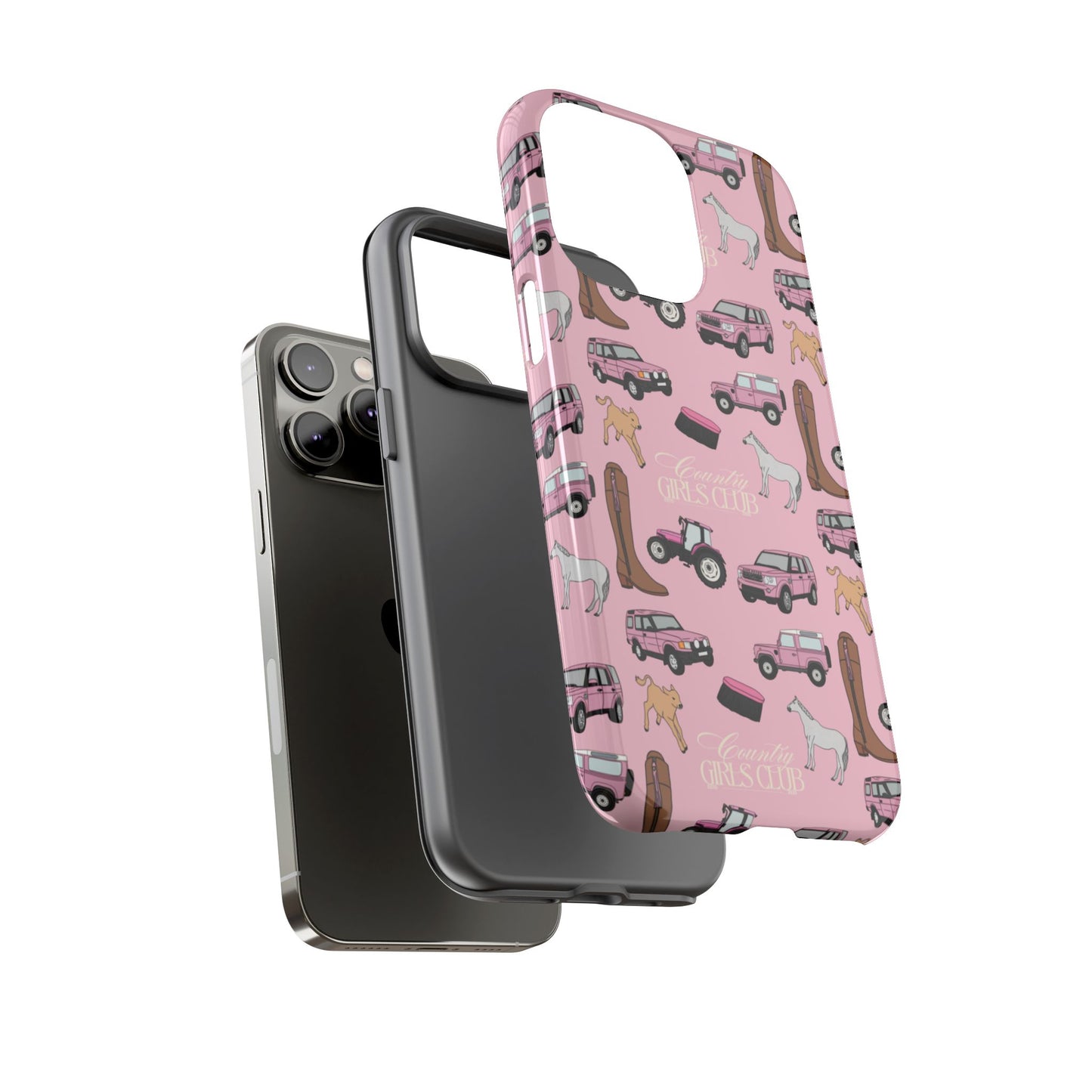 Pink Country Girls Club Case