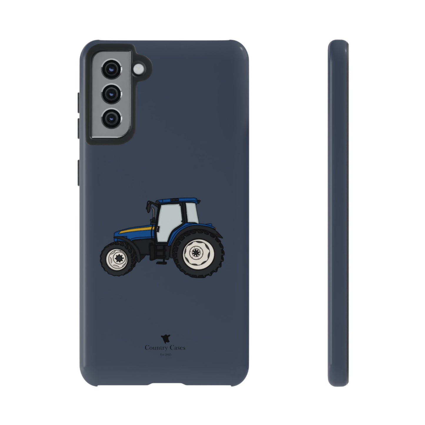 Android blue tractor case