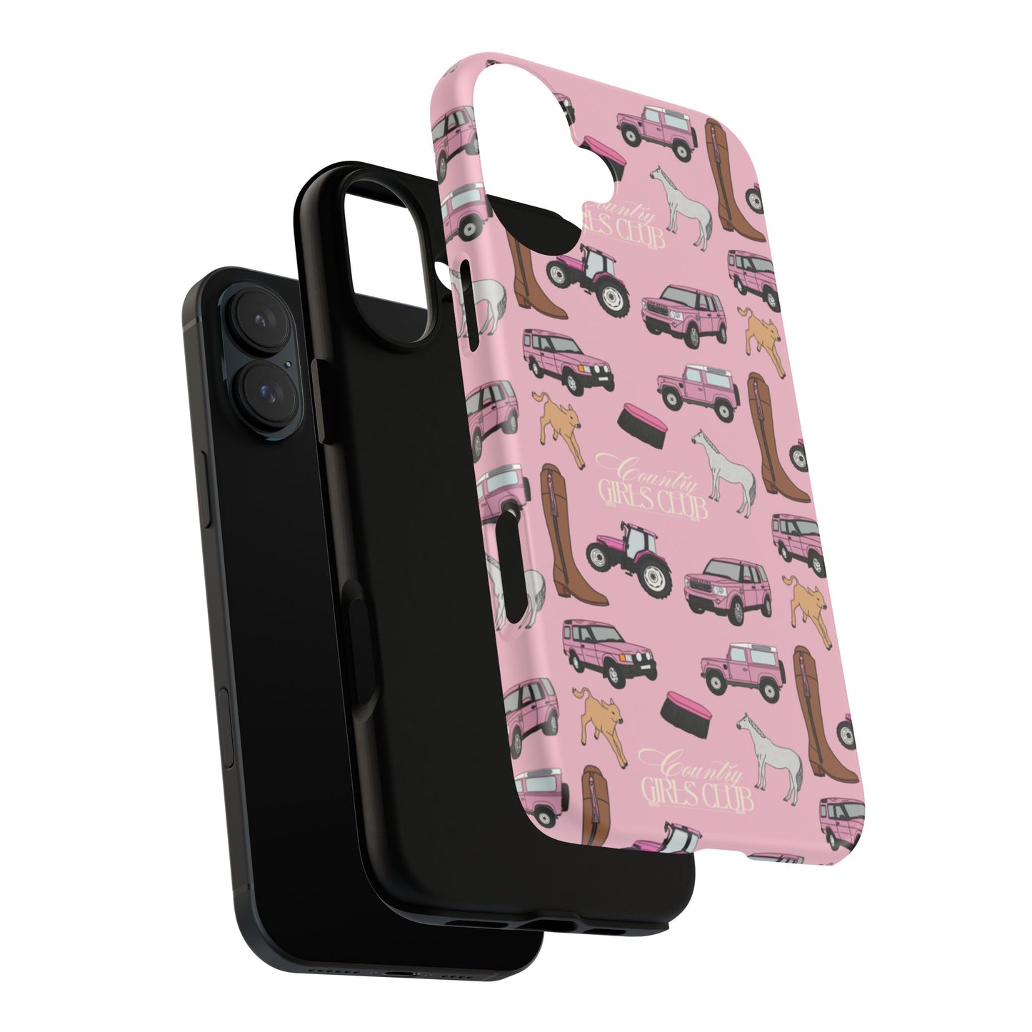 Pink Country Girls Club Case