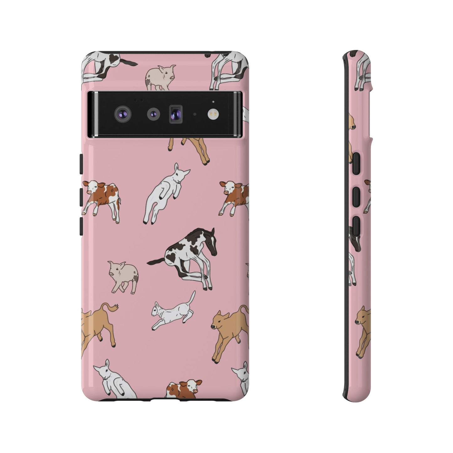 Android Farmyard Friends Pink Case