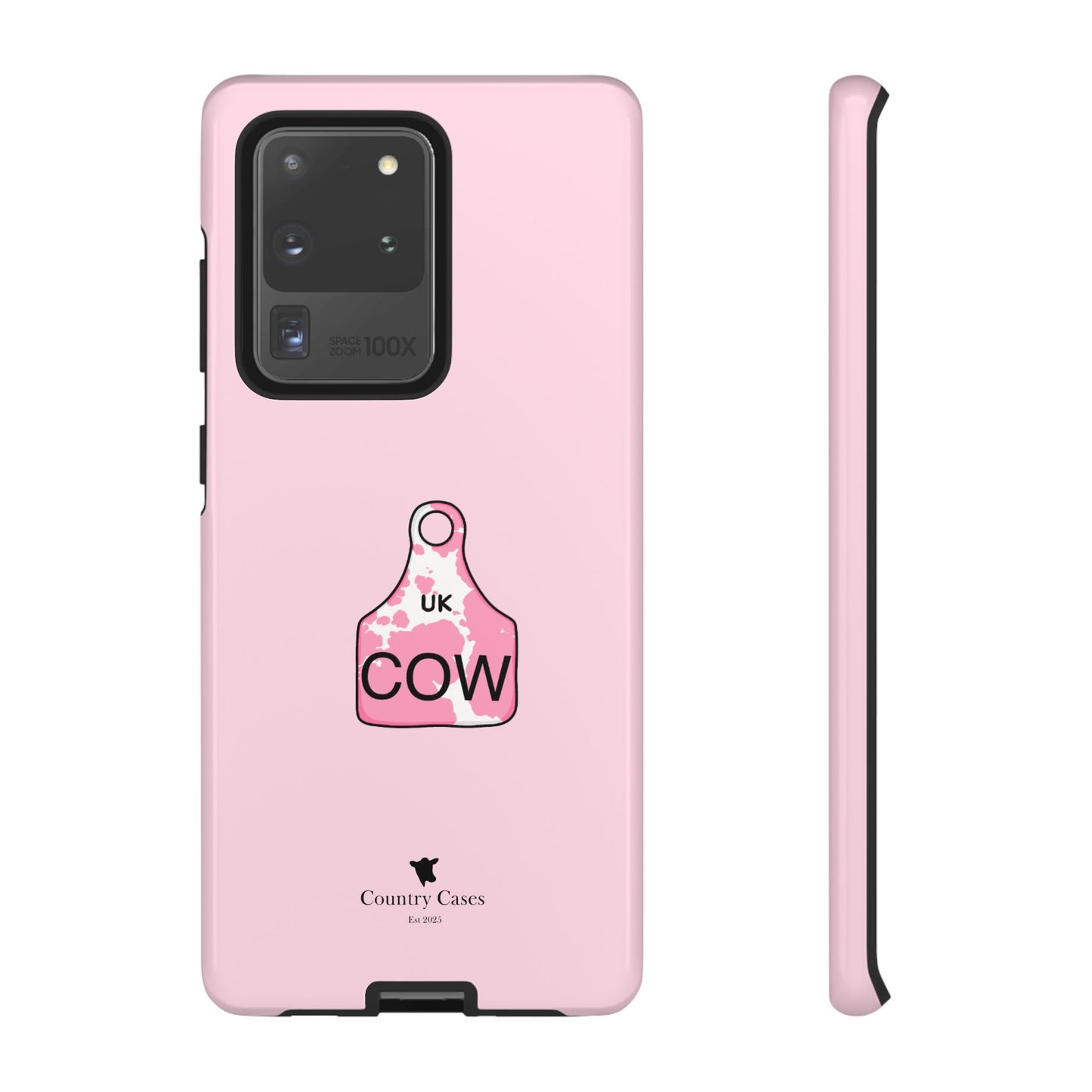Android pink ear tag case